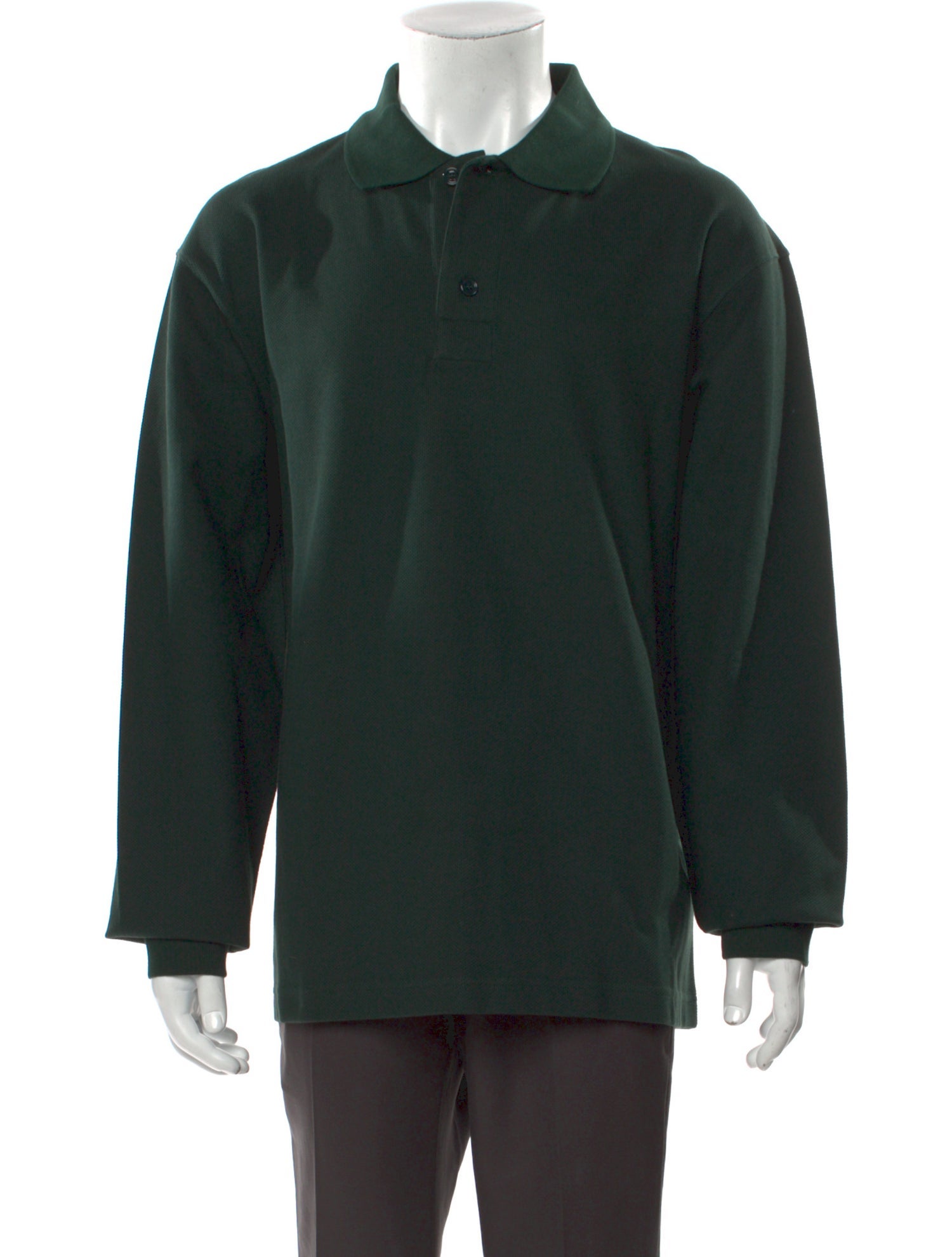 Burberry Collar Long Sleeve Polo Shirt w/ Tags