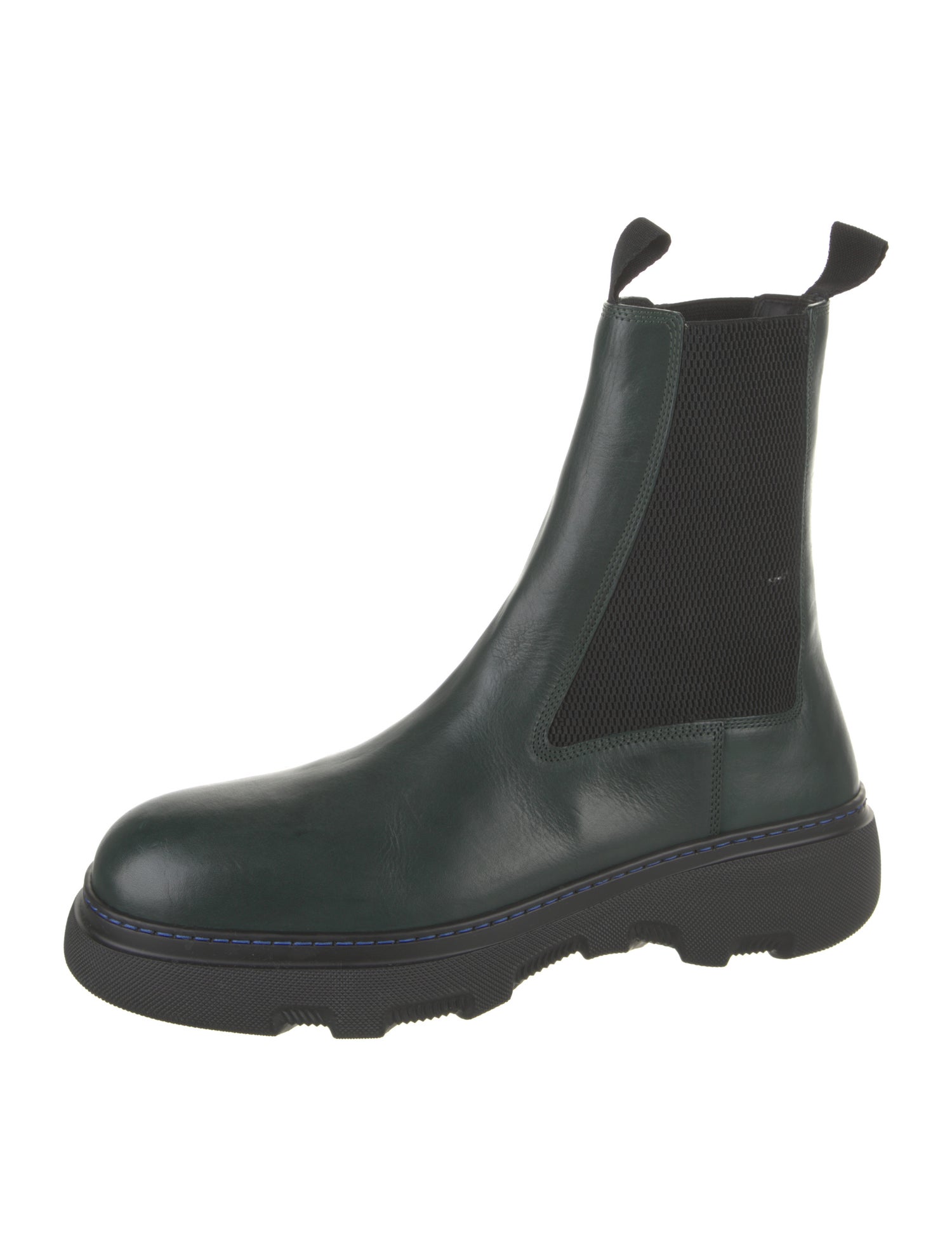 Burberry Leather Chelsea Boots
