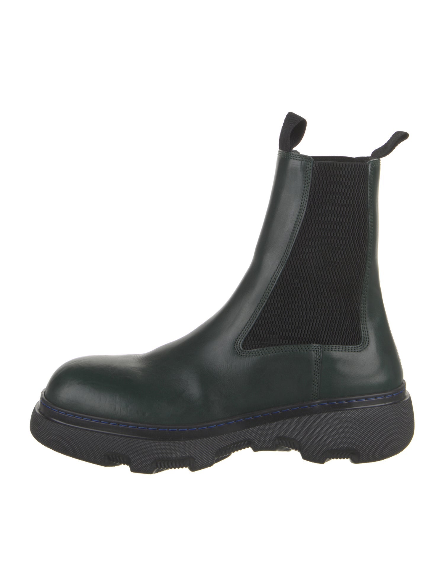 Burberry Leather Chelsea Boots
