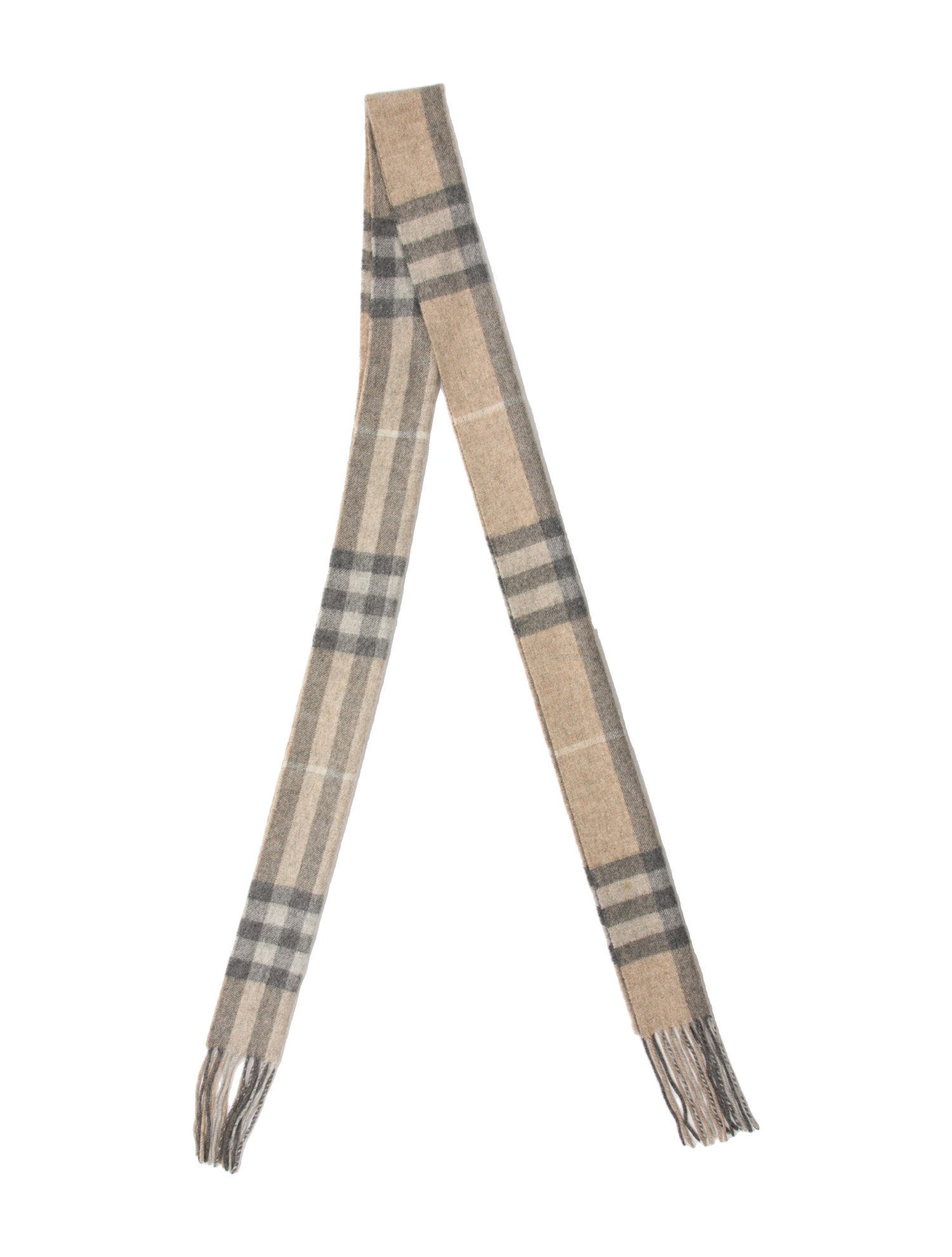 Burberry Cashmere Striped Scarf