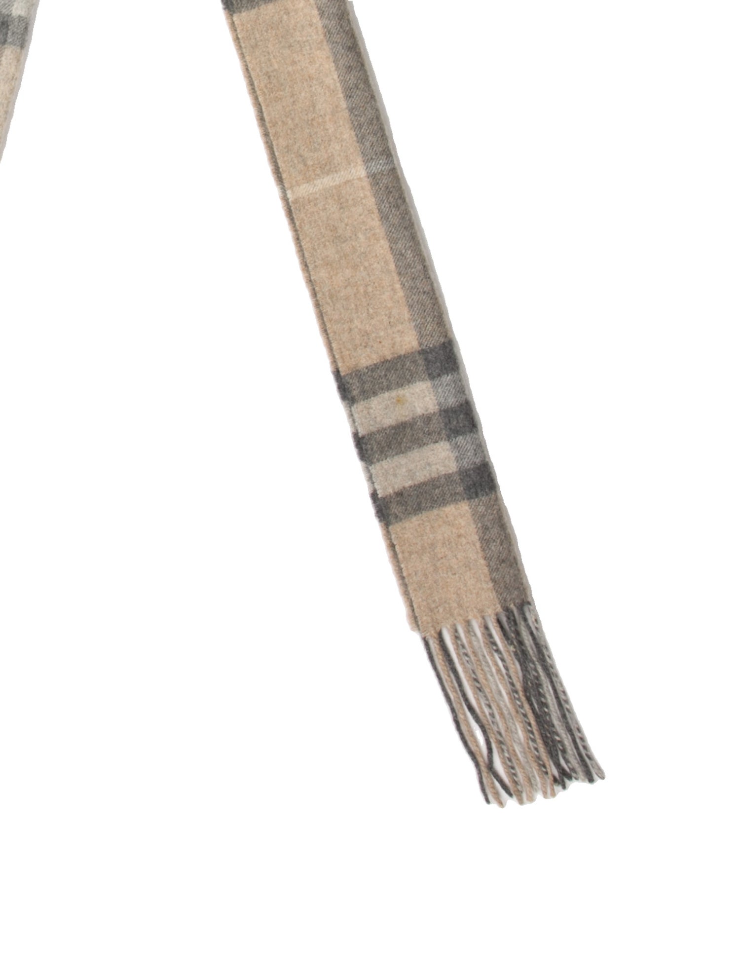 Burberry Cashmere Striped Scarf