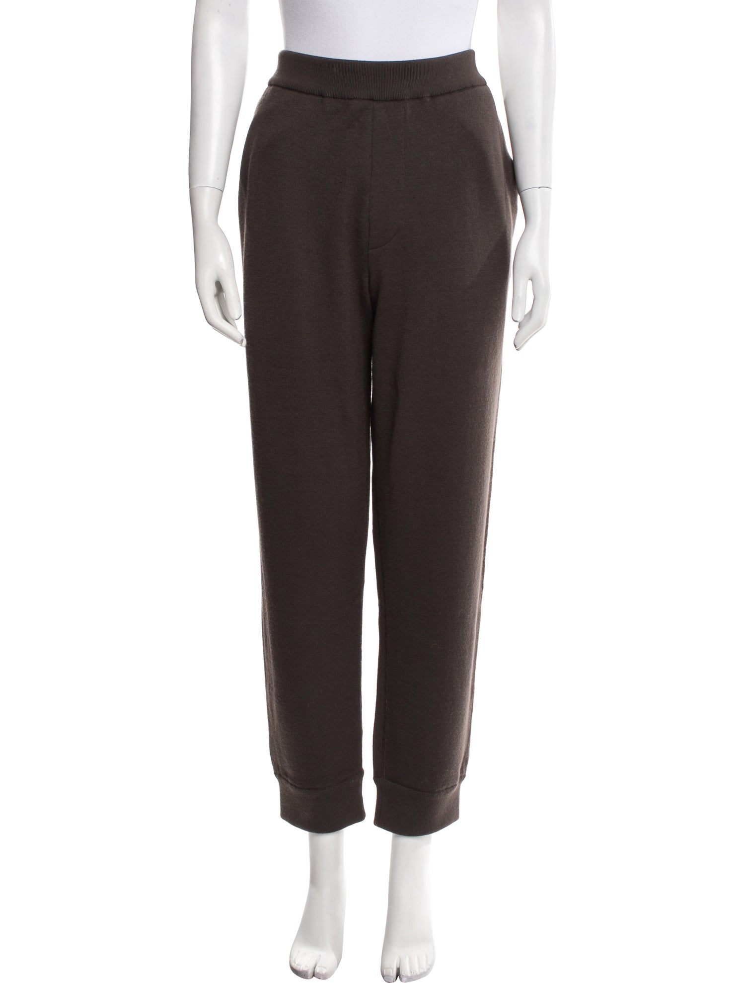 Burberry Wool Embroidered Accent Sweatpants w/ Tags