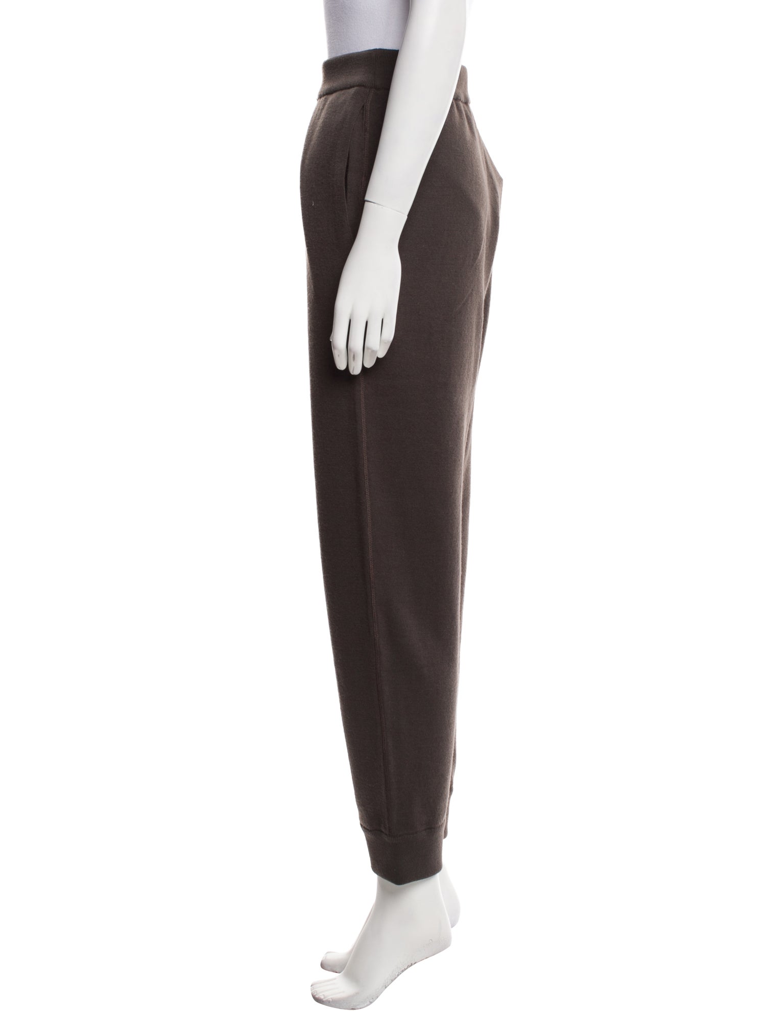 Burberry Wool Embroidered Accent Sweatpants w/ Tags