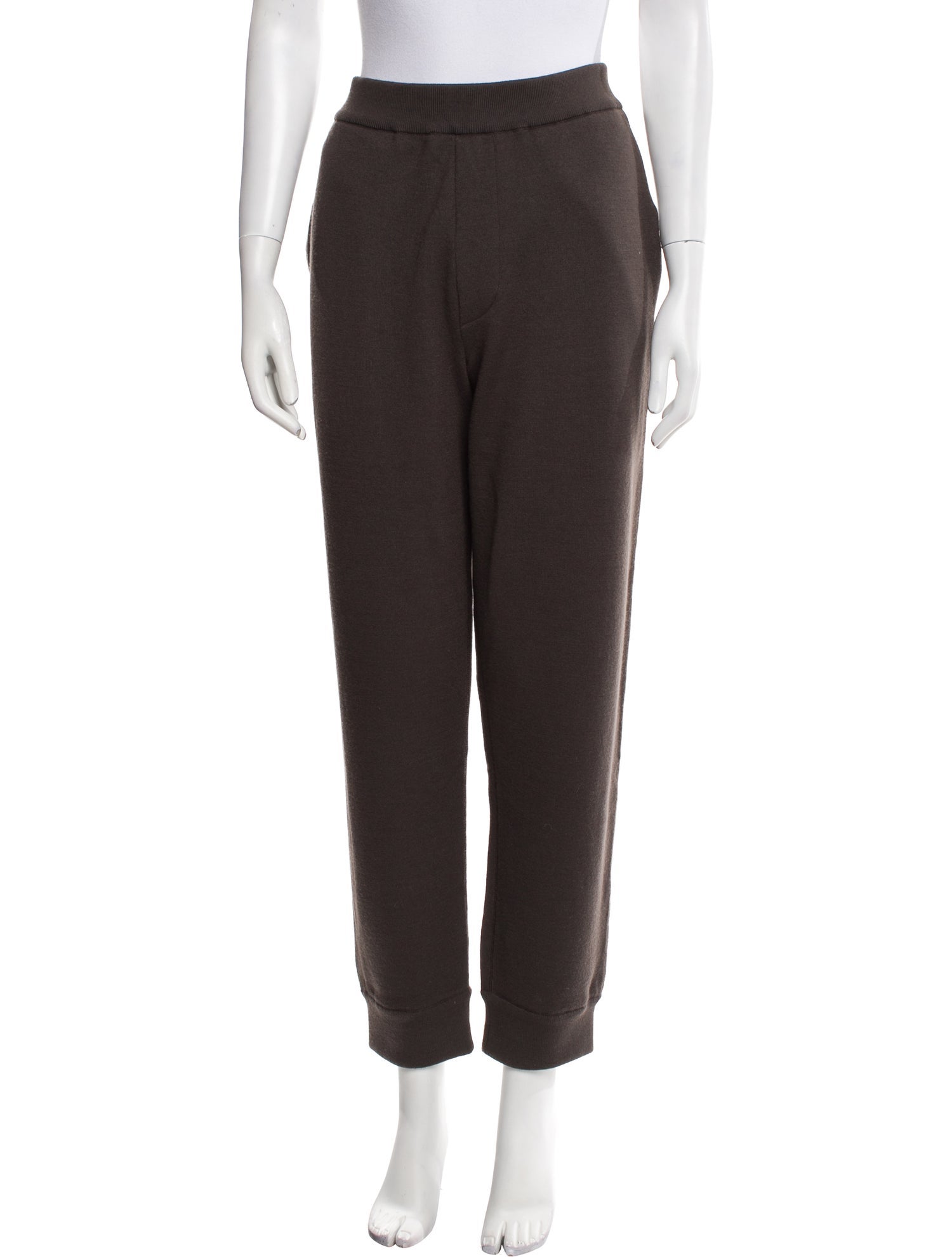 Burberry Wool Embroidered Accent Sweatpants w/ Tags