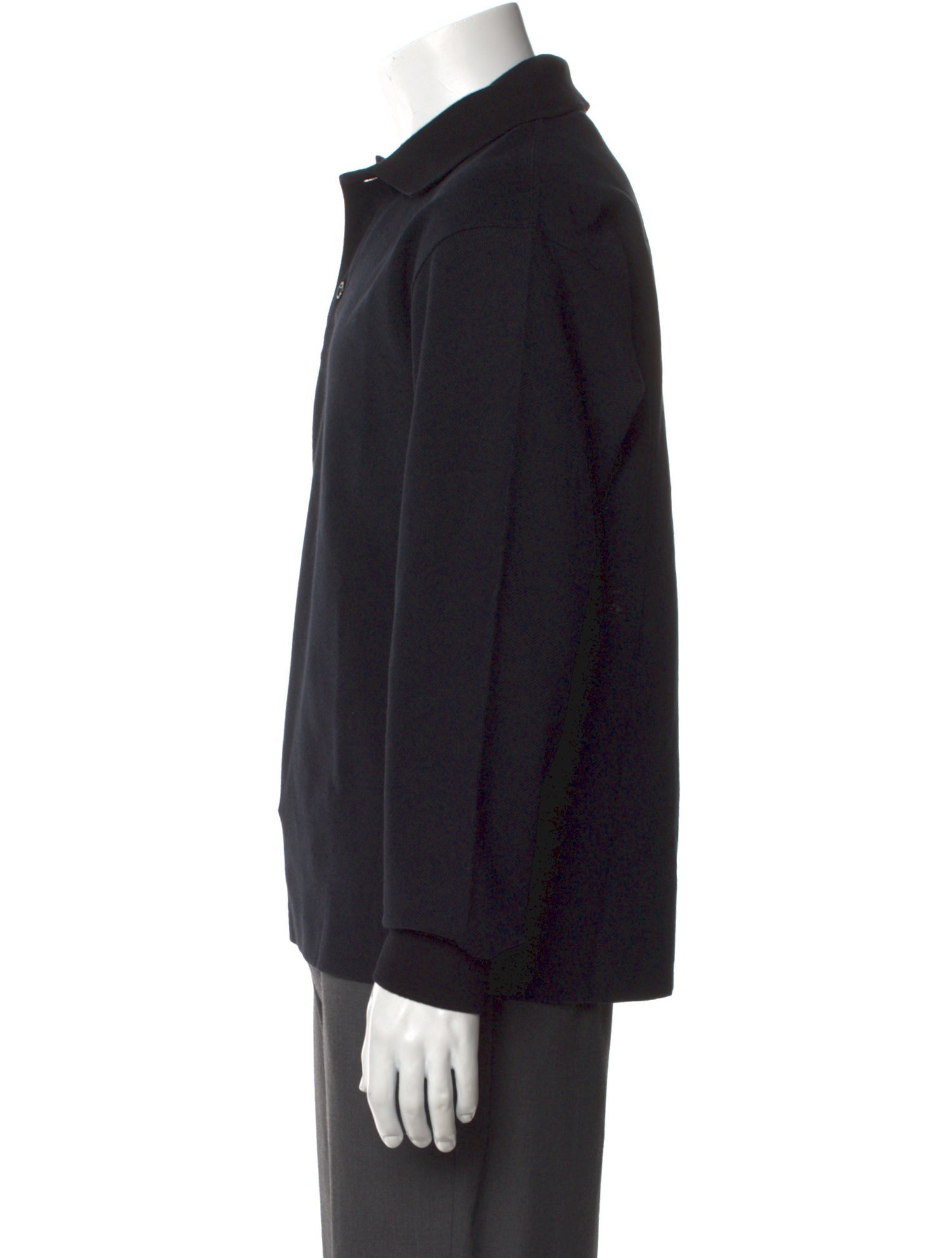 Burberry Collar Long Sleeve Polo Shirt w/ Tags