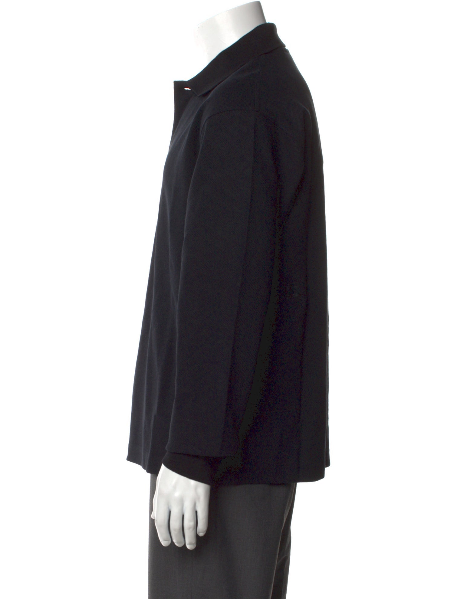 Burberry Collar Long Sleeve Polo Shirt w/ Tags