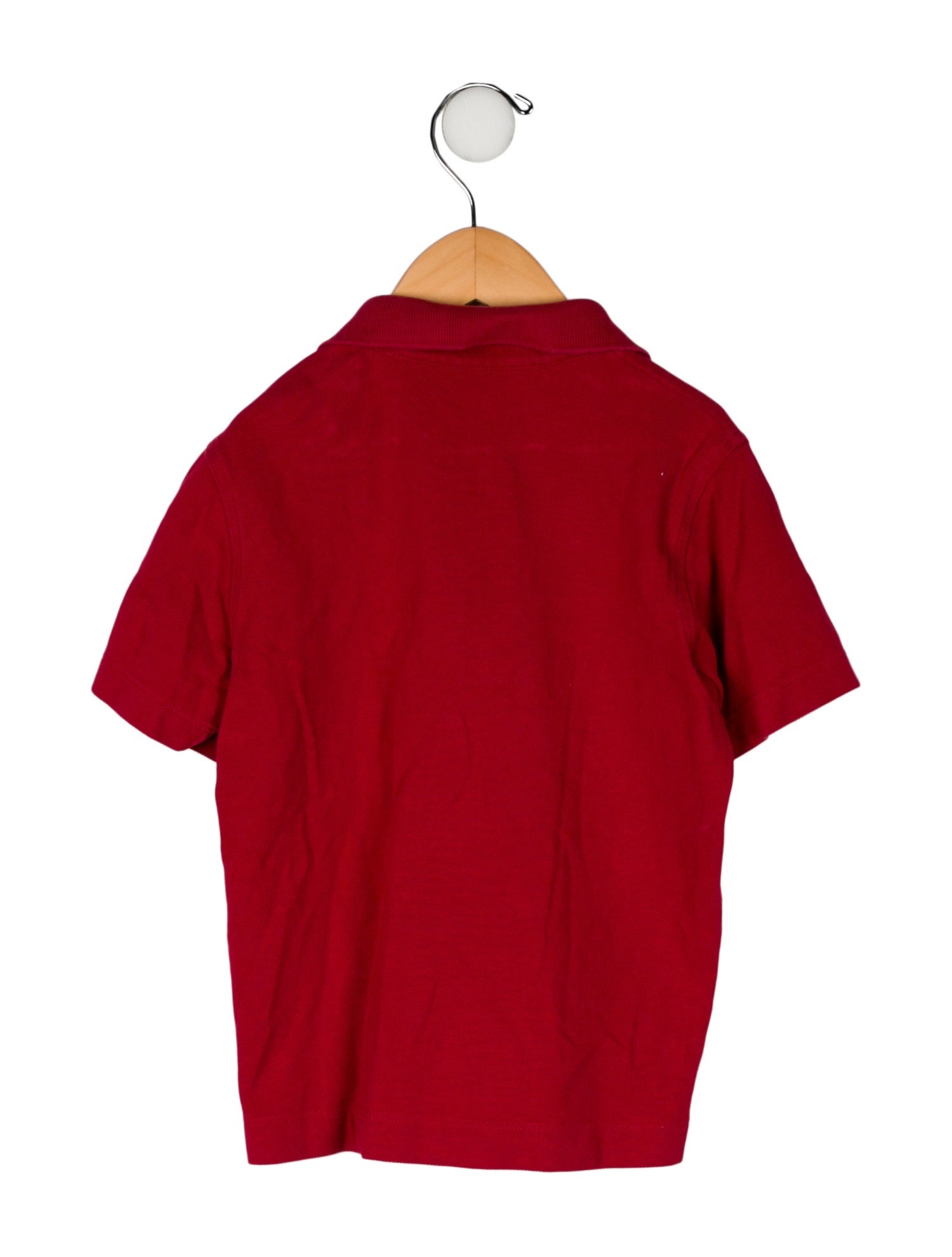 Burberry Boys' Solid Short Sleeve Polo Shirt