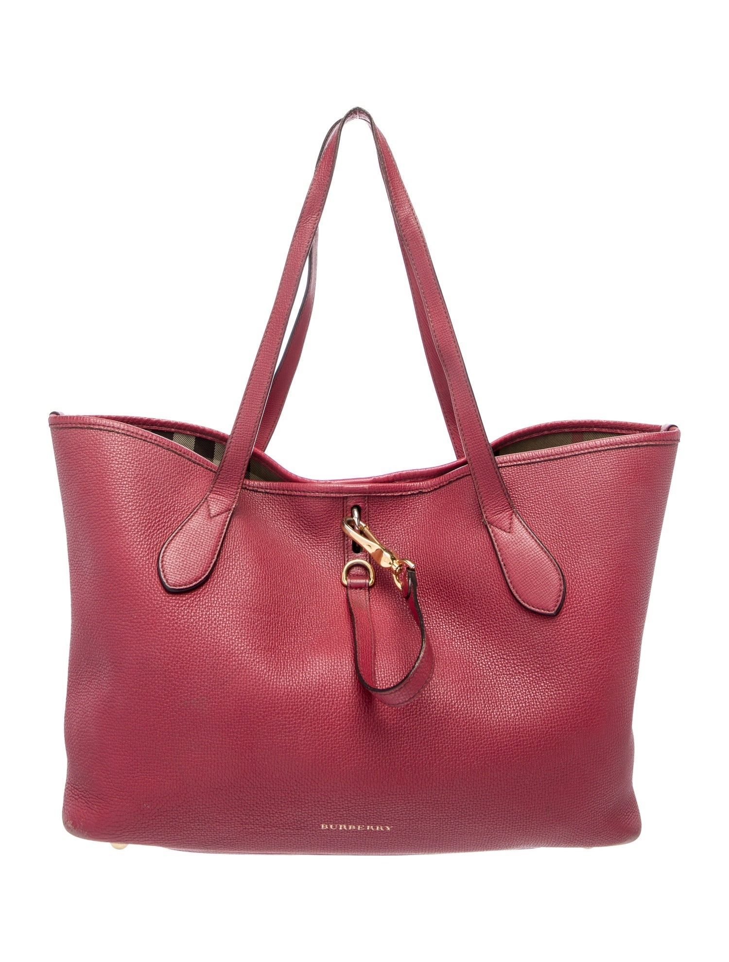 Burberry Haymarket Check Resersible Tote