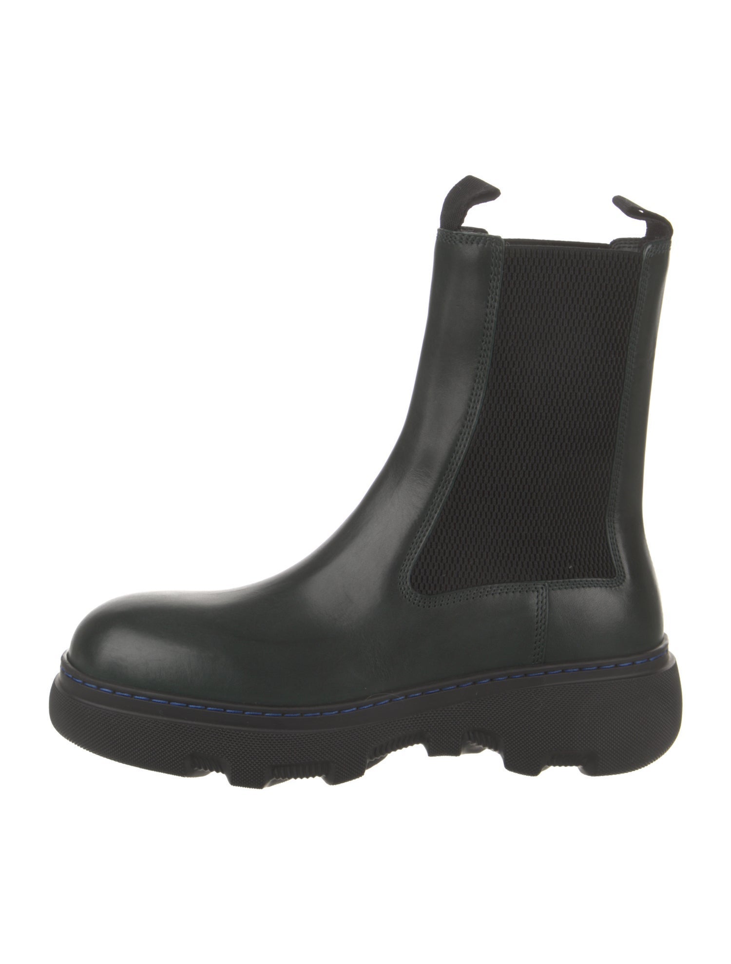 Burberry Leather Chelsea Boots