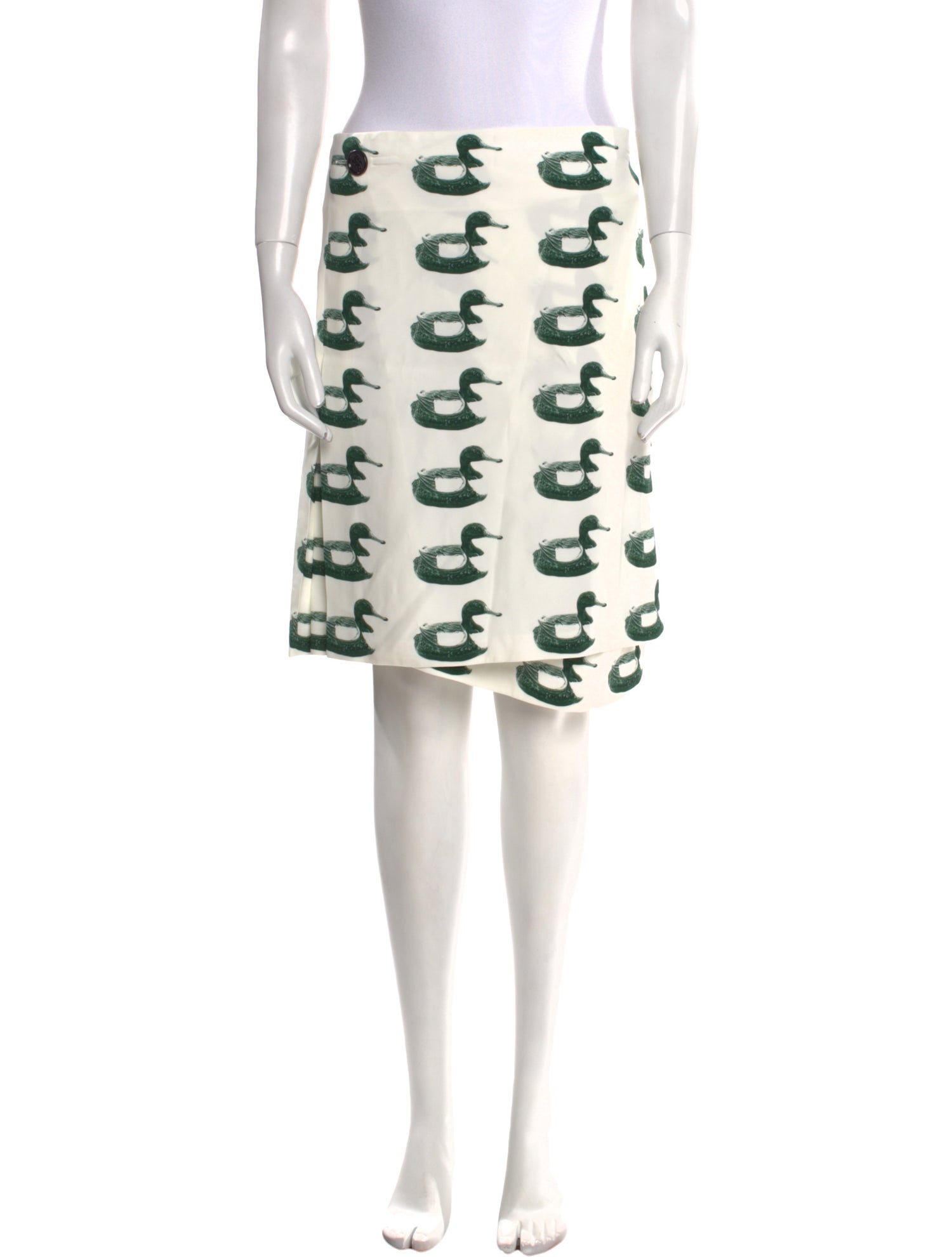 Burberry Printed Knee-Length Skirt w/ Tags