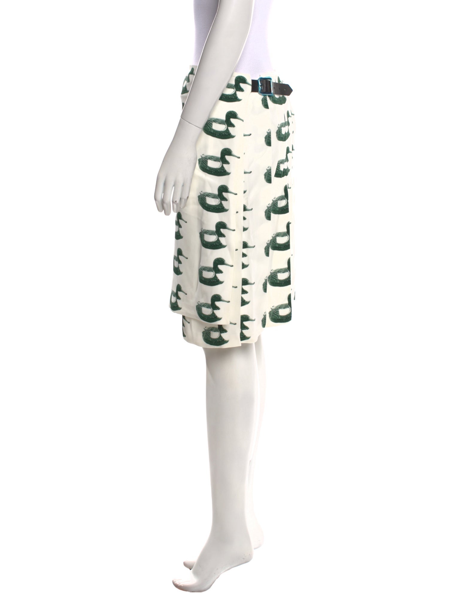Burberry Printed Knee-Length Skirt w/ Tags