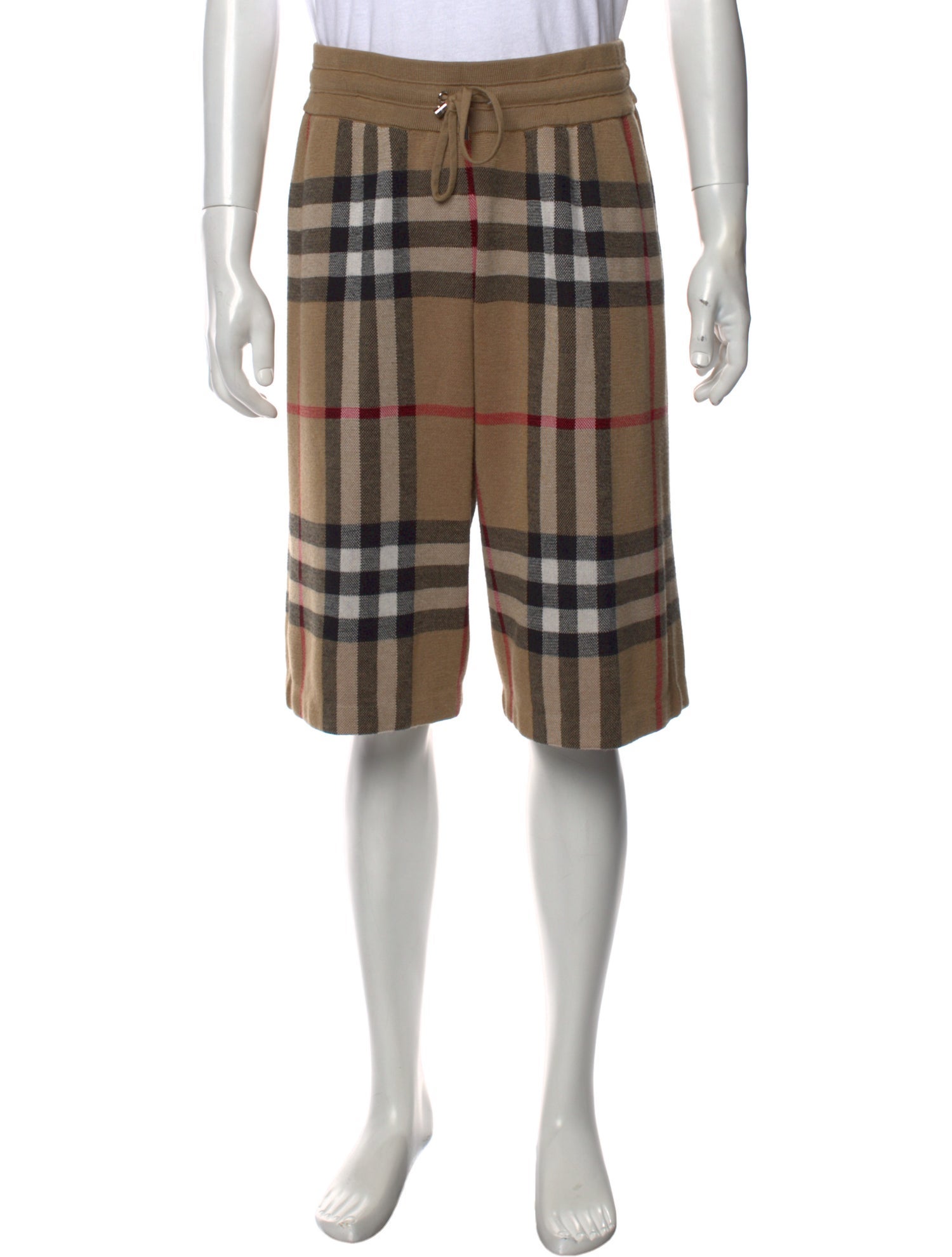 Burberry Silk Jogger Shorts