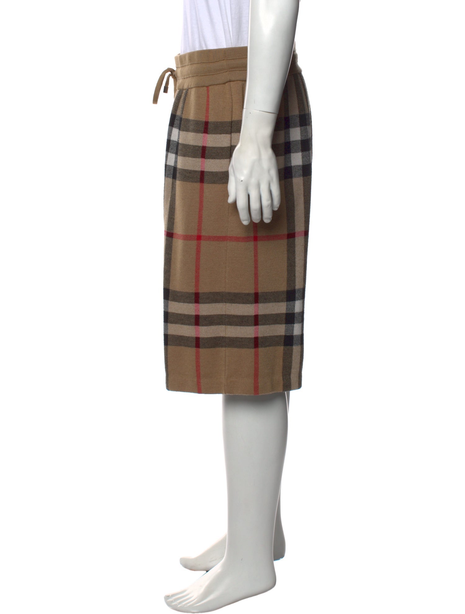 Burberry Silk Jogger Shorts