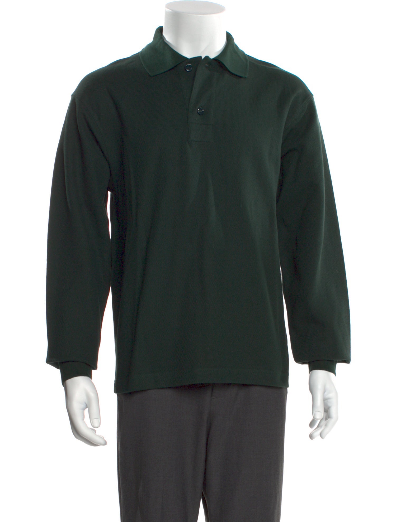 Burberry Collar Long Sleeve Polo Shirt w/ Tags