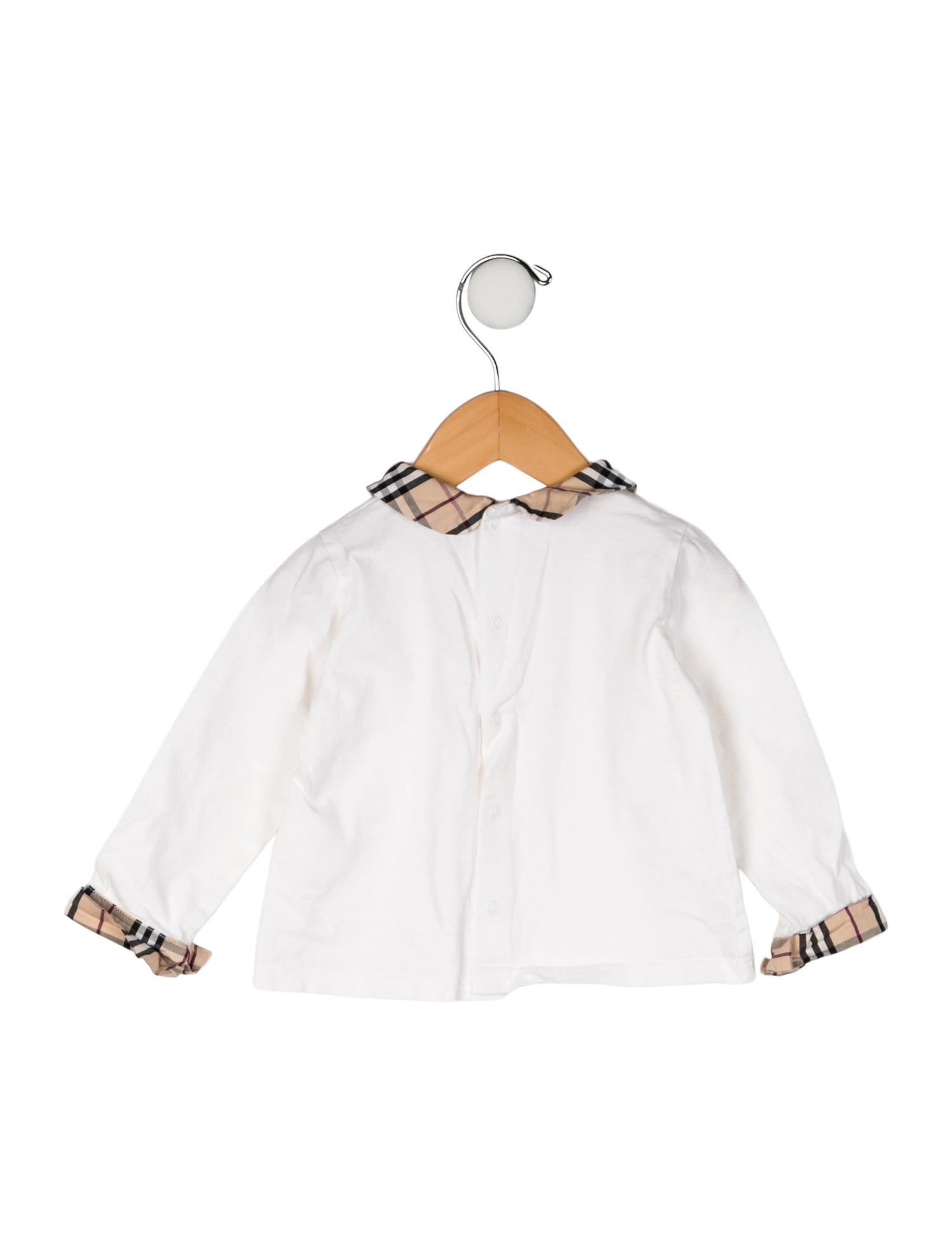 Burberry Infant Girls' Printed Long Sleeve Top