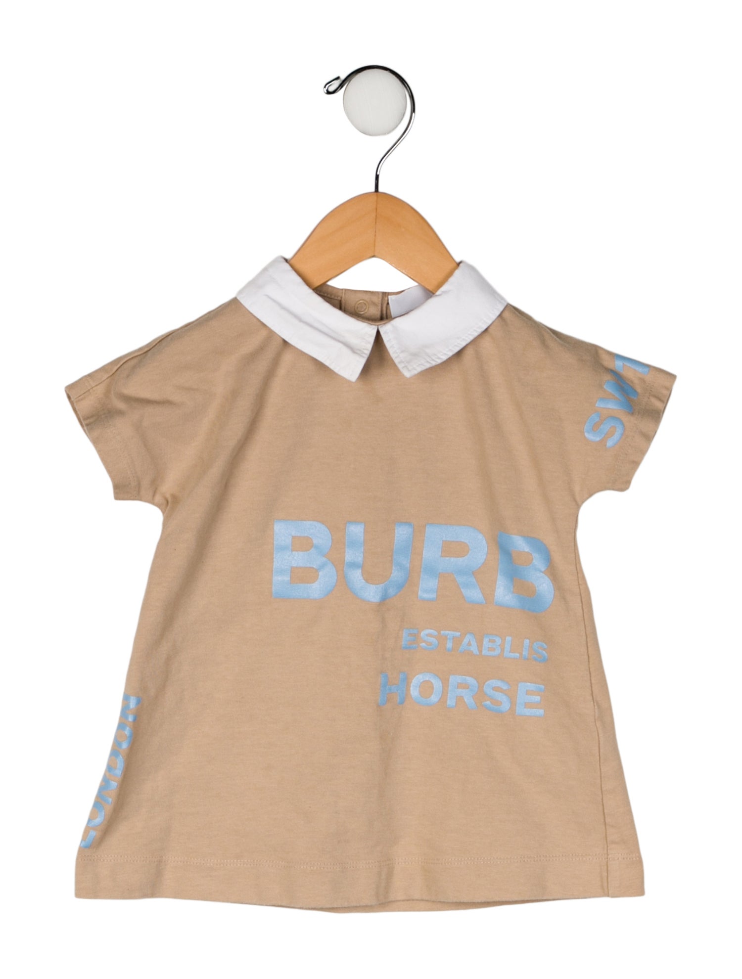 Burberry Infant Girls' Logo Printed Short Sleeve Casual Dress