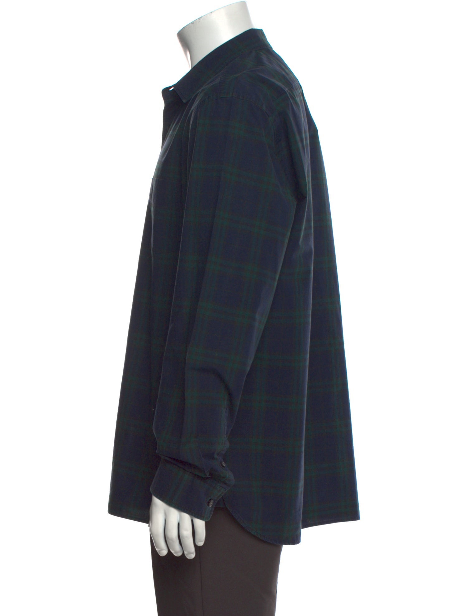 Burberry House Check Pattern Long Sleeve Shirt