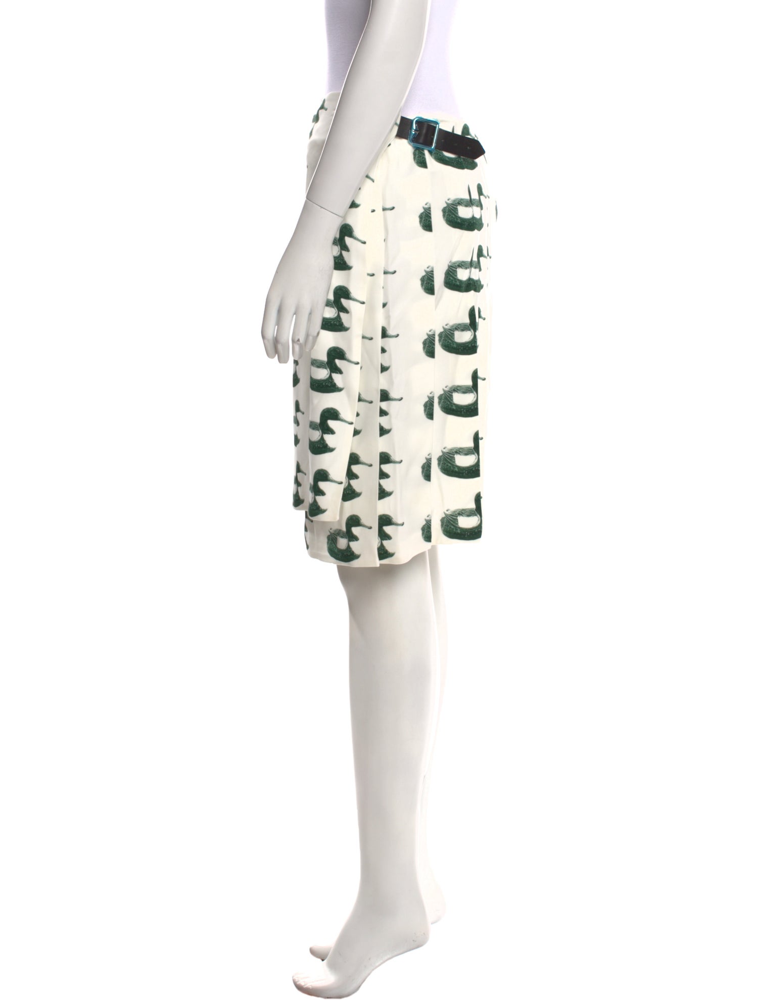 Burberry Printed Knee-Length Skirt w/ Tags