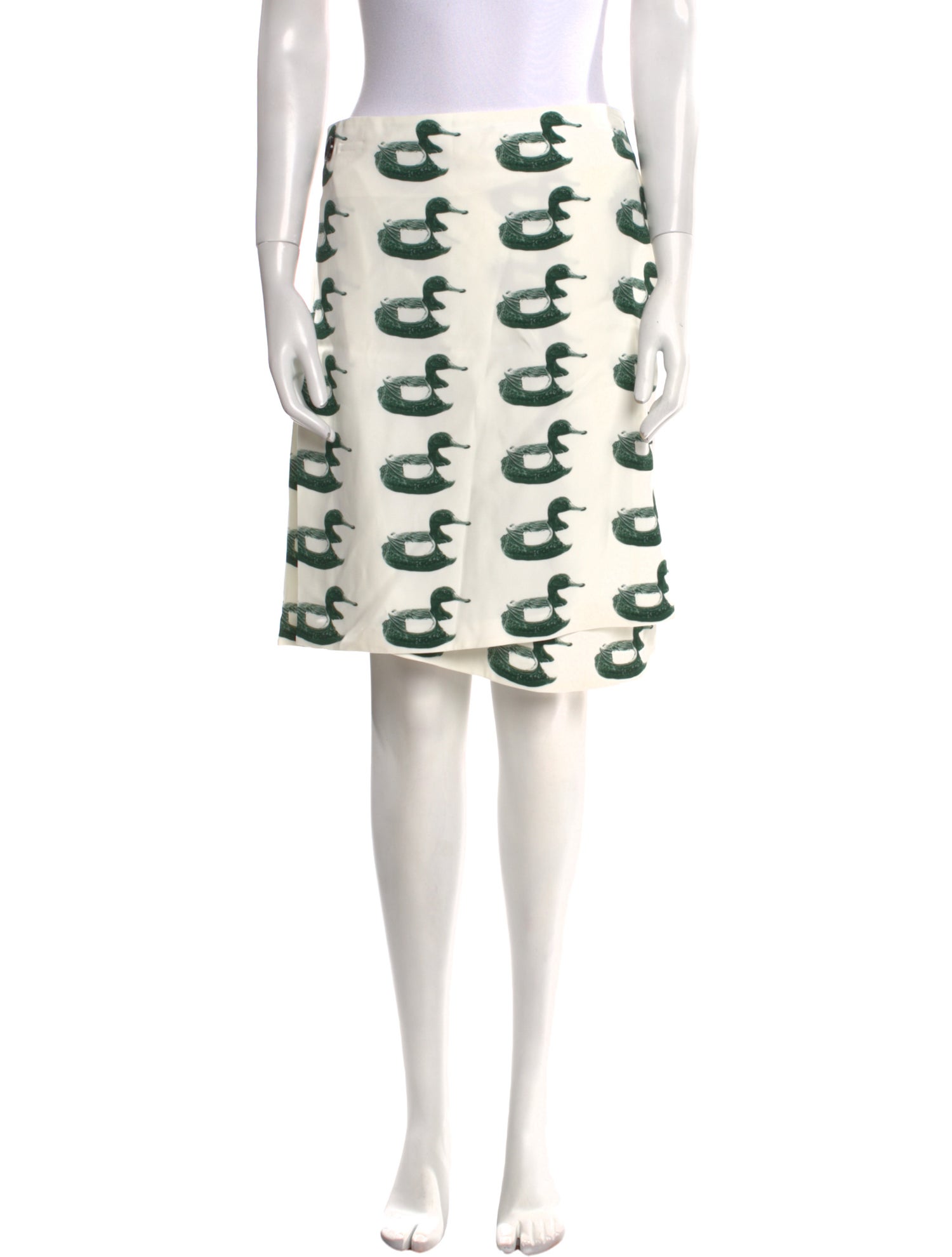 Burberry Printed Knee-Length Skirt w/ Tags