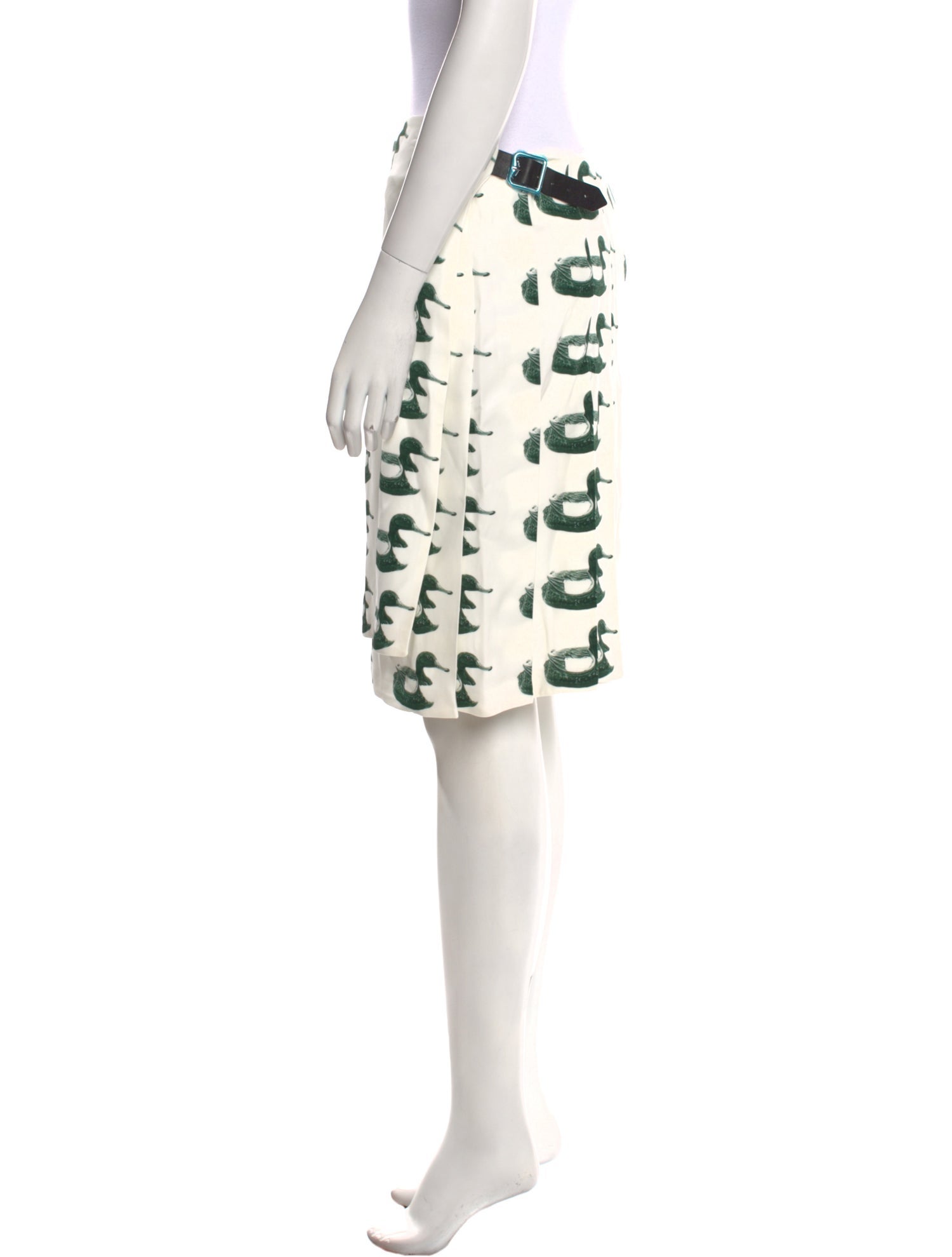 Burberry Printed Knee-Length Skirt w/ Tags