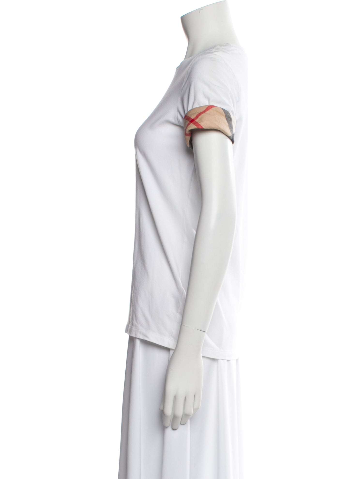 Burberry Crew Neck Short Sleeve T-Shirt