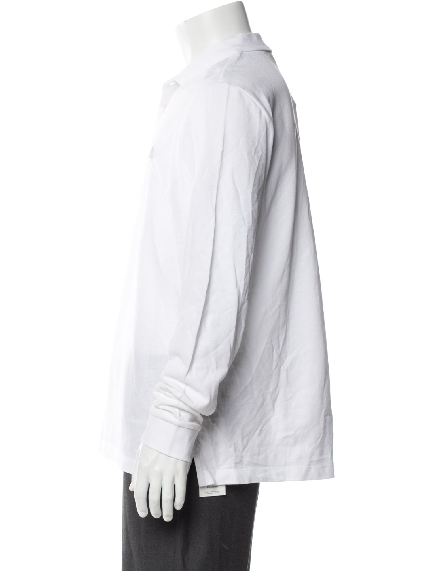 Burberry Brit Collar Long Sleeve Polo Shirt