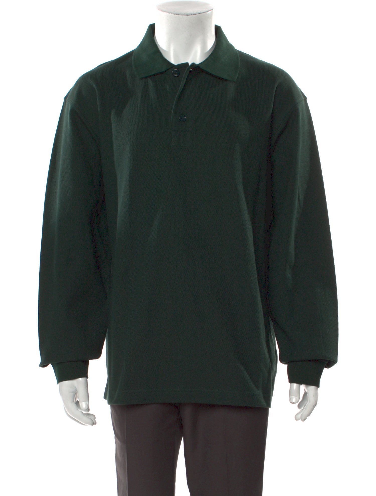 Burberry Collar Long Sleeve Polo Shirt w/ Tags