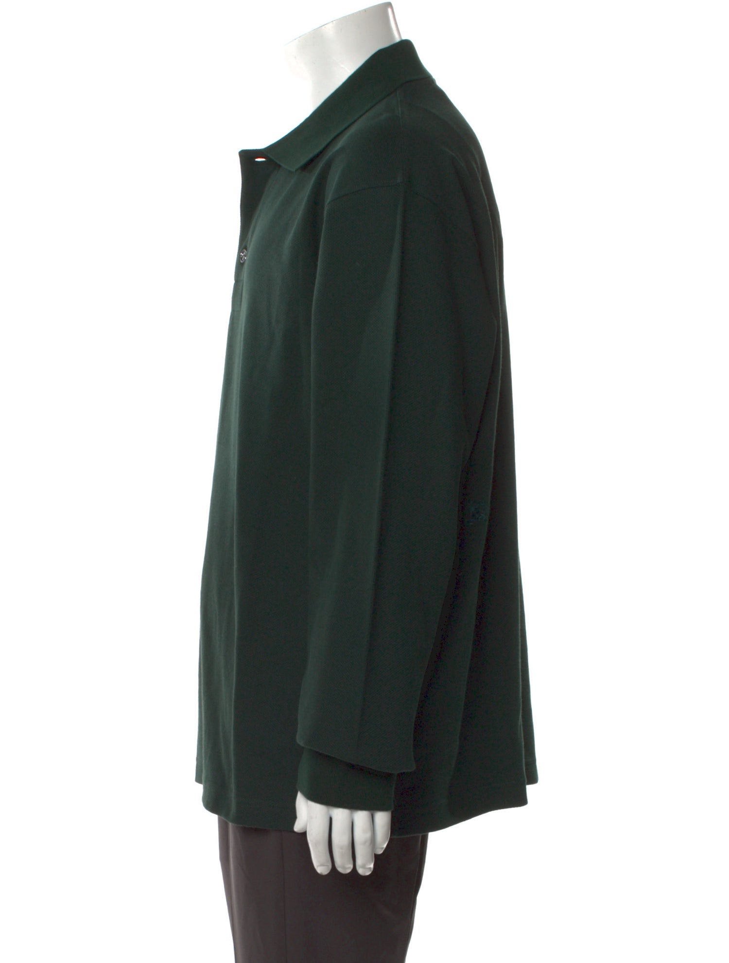 Burberry Collar Long Sleeve Polo Shirt w/ Tags