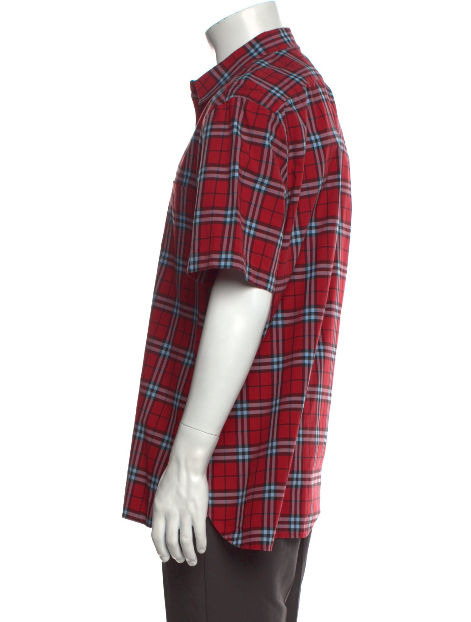 Burberry House Check Pattern Short Sleeve Shirt