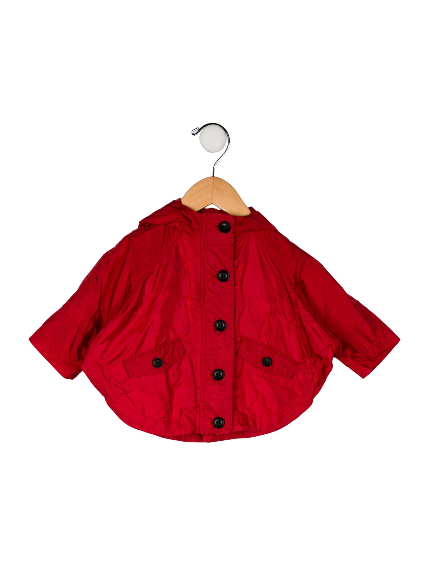 Burberry Infant Girls' Solid Casual Windbreaker Jacket