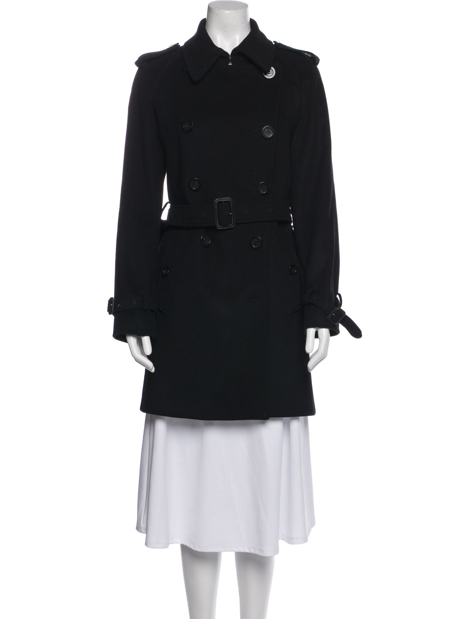 Burberry Wool Trench Coat