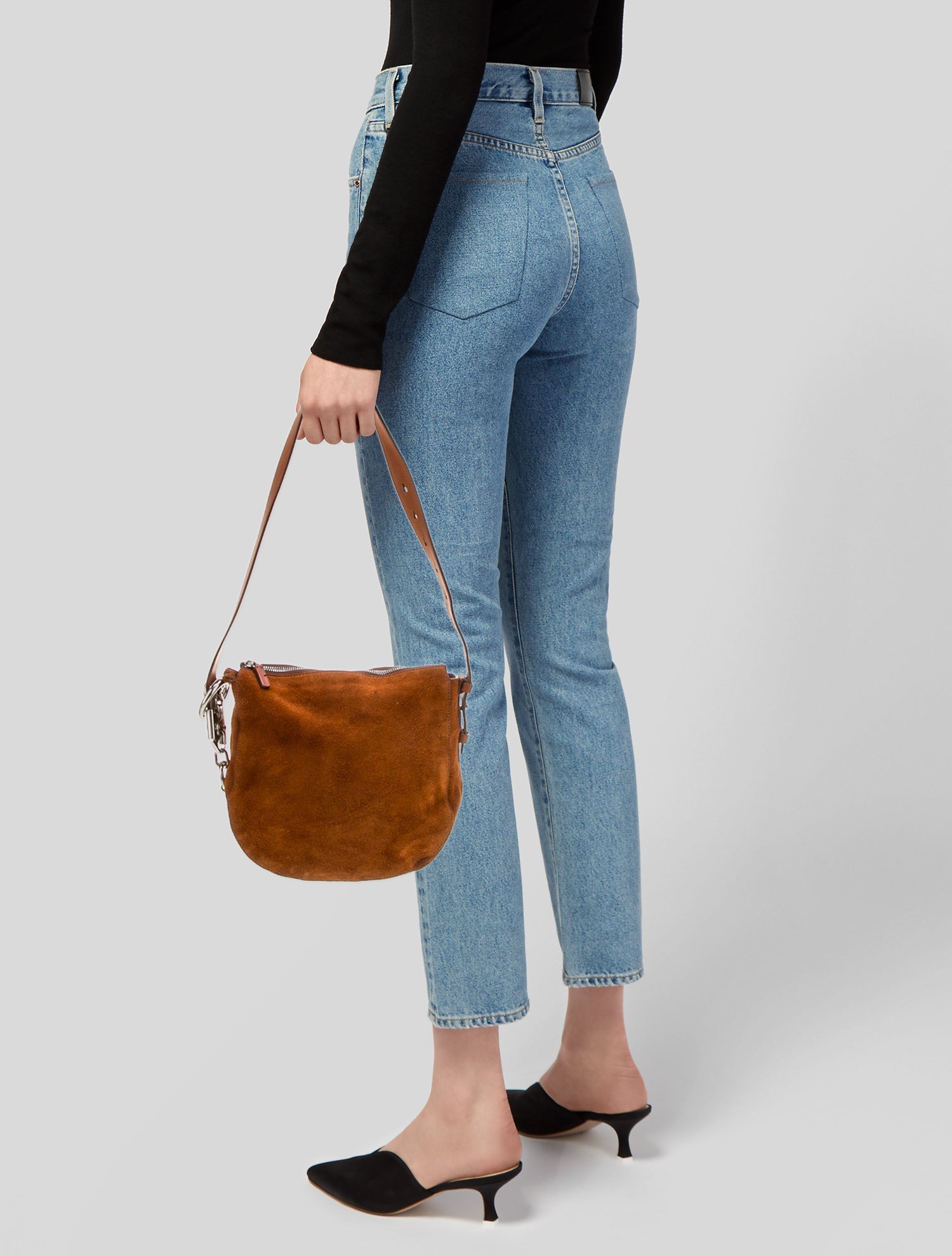 Burberry Leather Knight Small