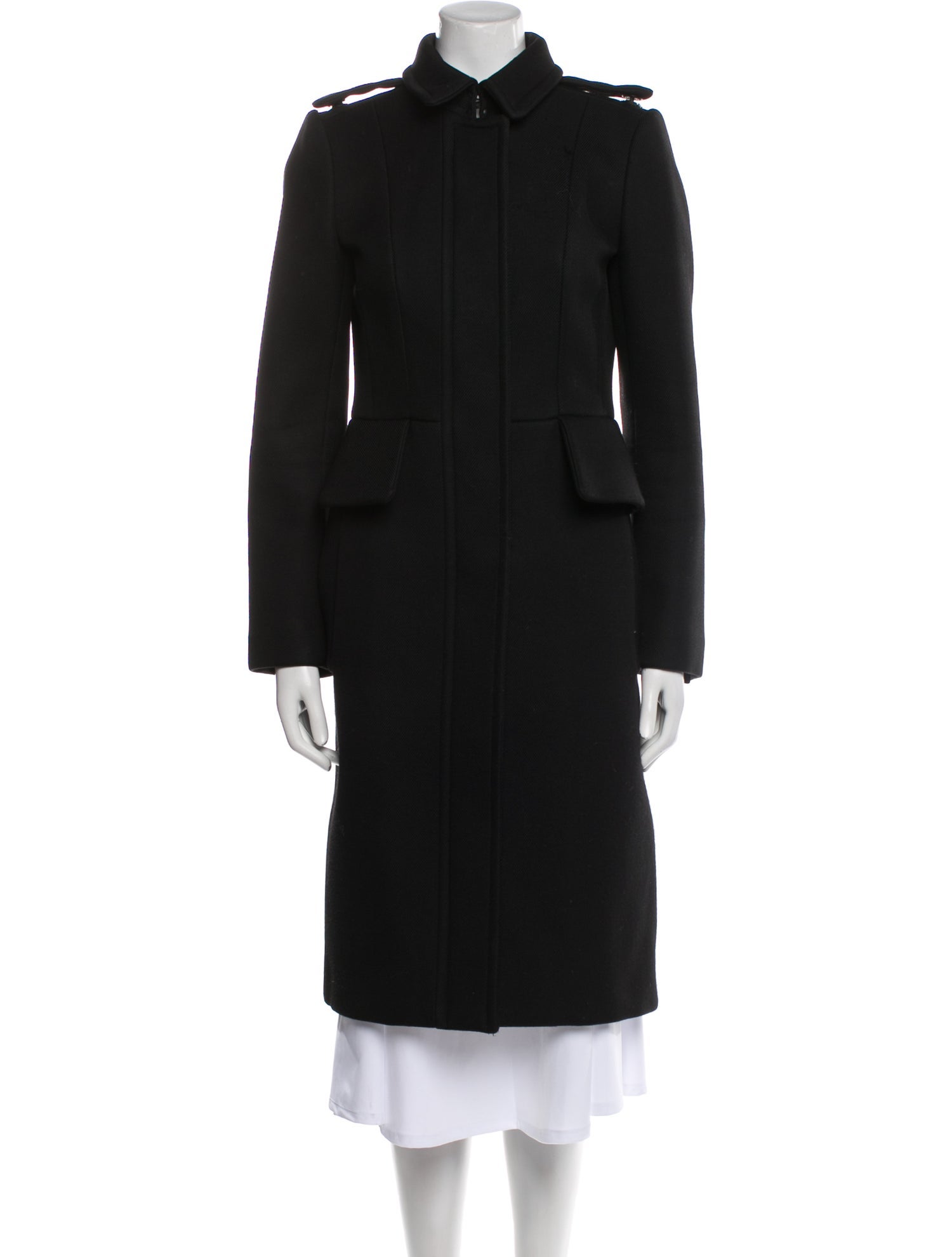 Burberry Prorsum Wool Trench Coat