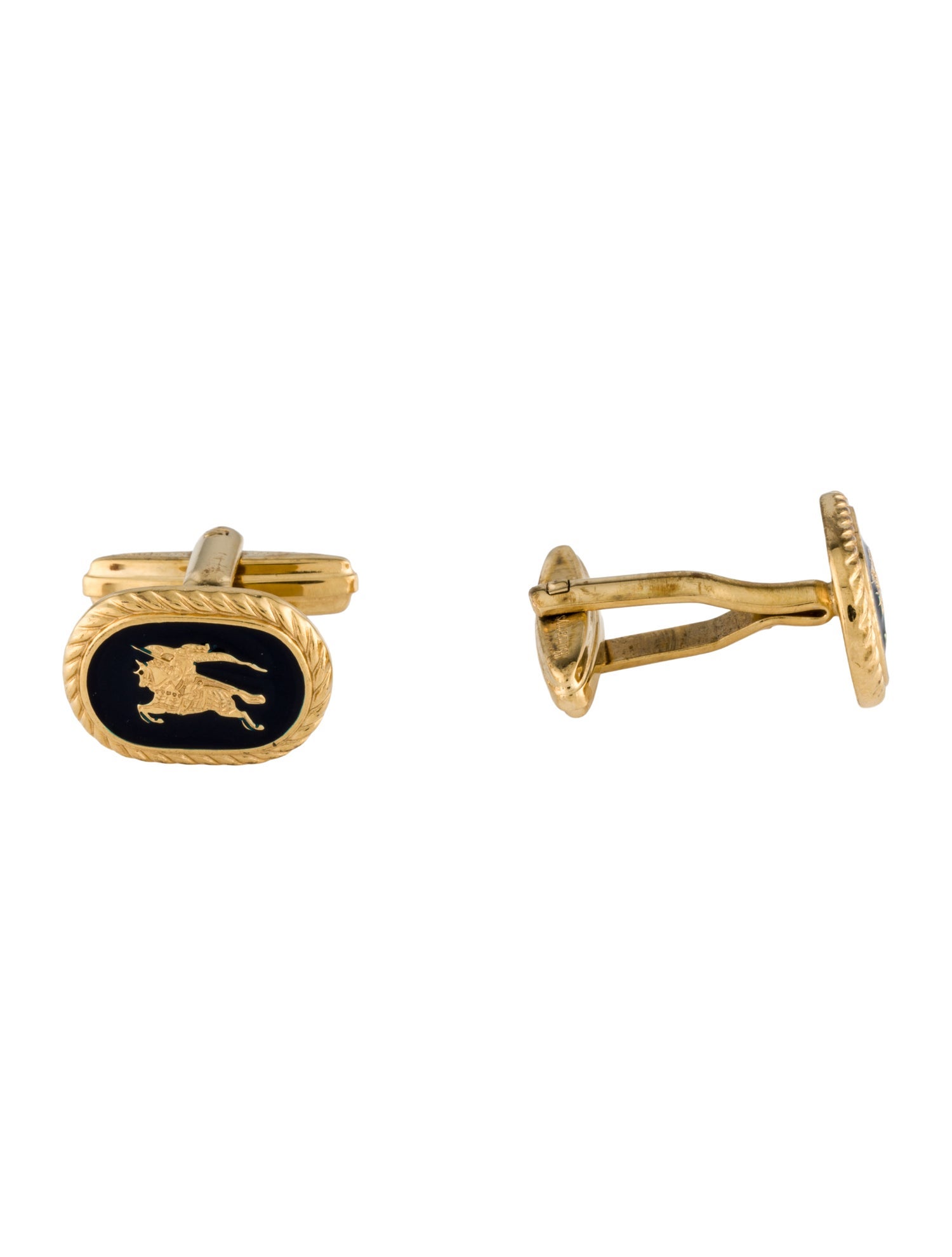 Burberry Enamel Cufflinks