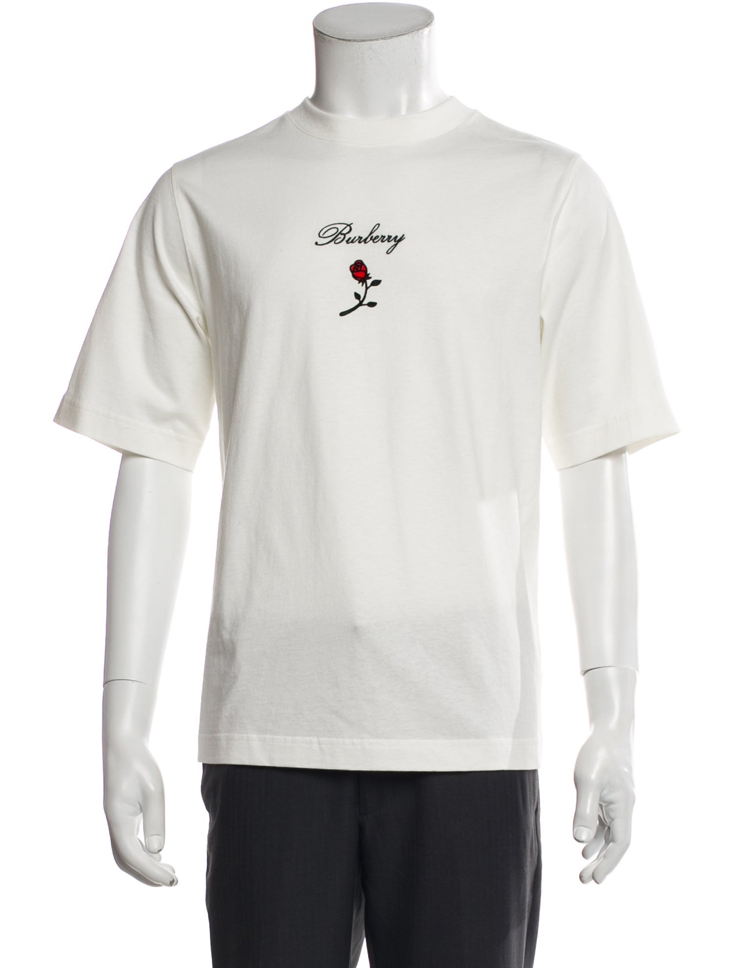 Burberry Graphic Print Crew Neck T-Shirt