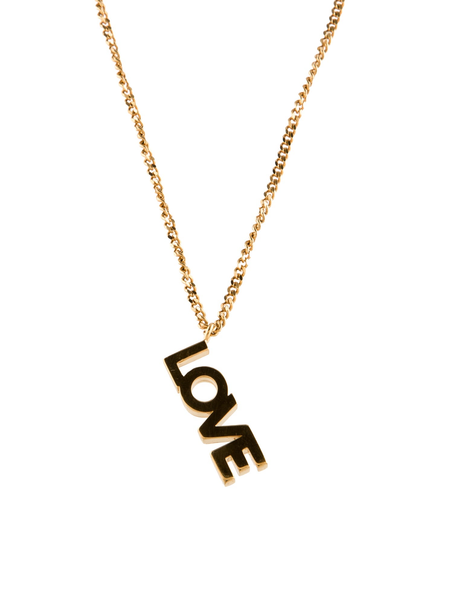 Burberry `Love' Pendant Necklace
