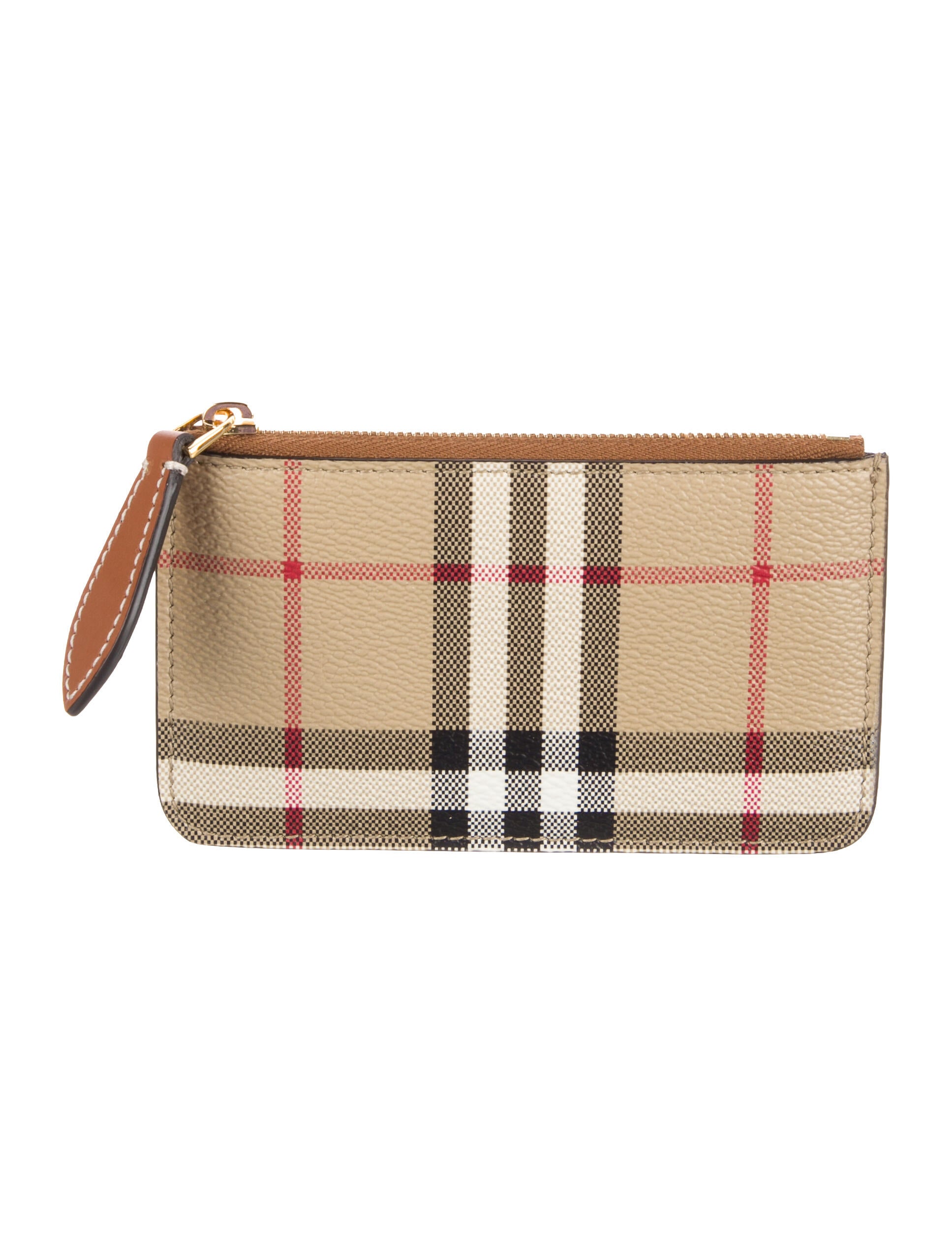 Burberry Nova Check Pattern Pouch