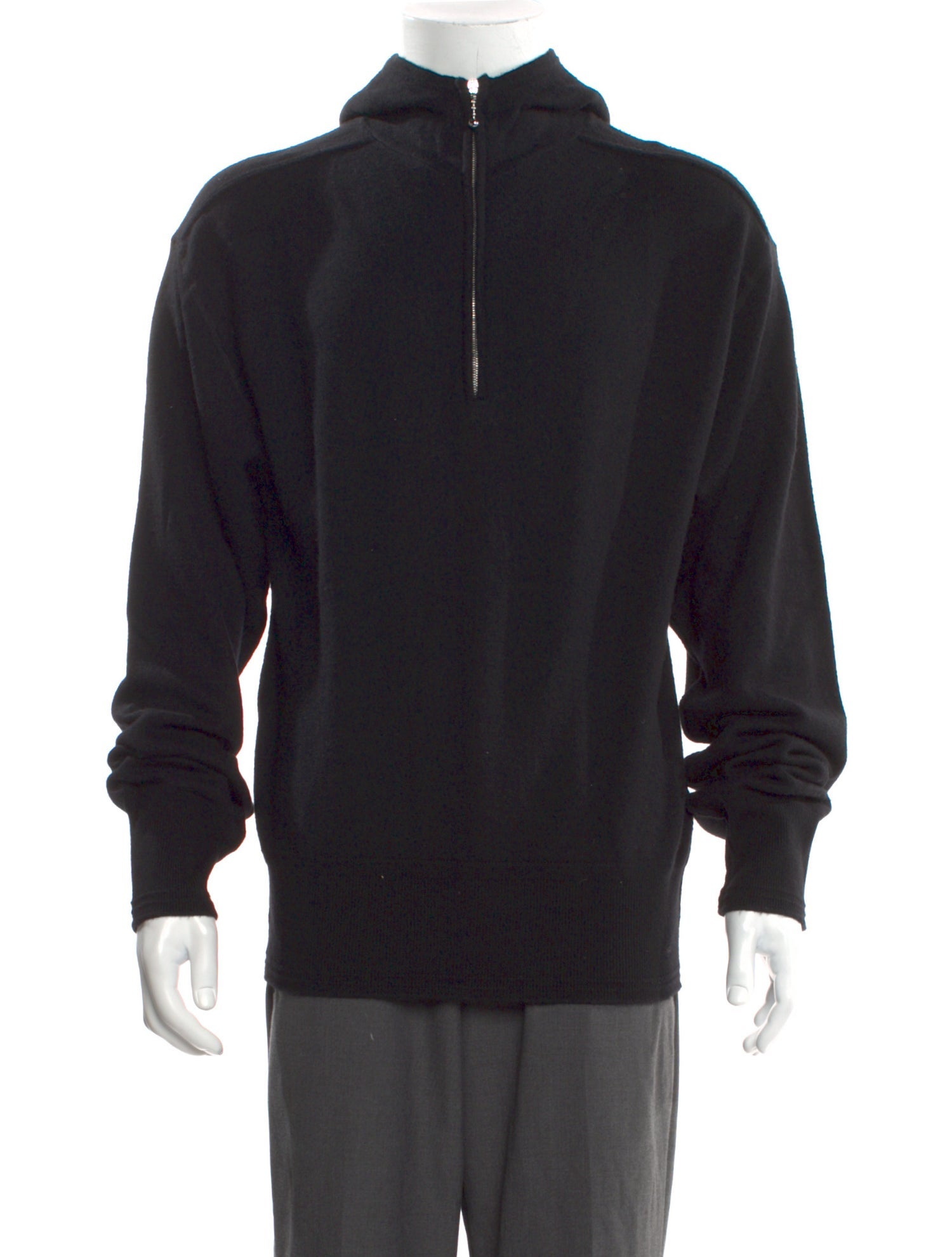 Burberry Wool Mock Neck Polo Sweater w/ Tags