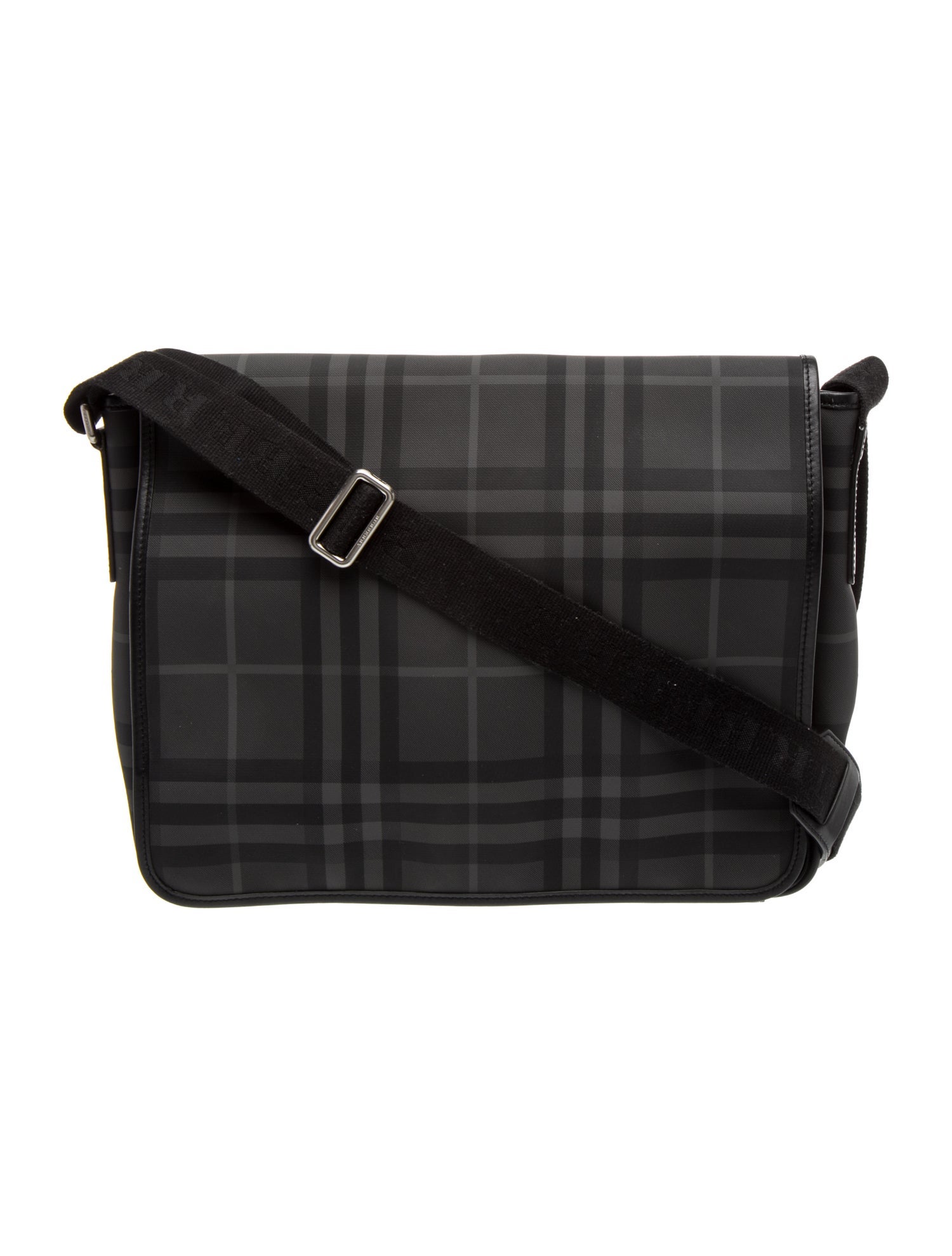 Burberry Smoked Check Messenger Bag