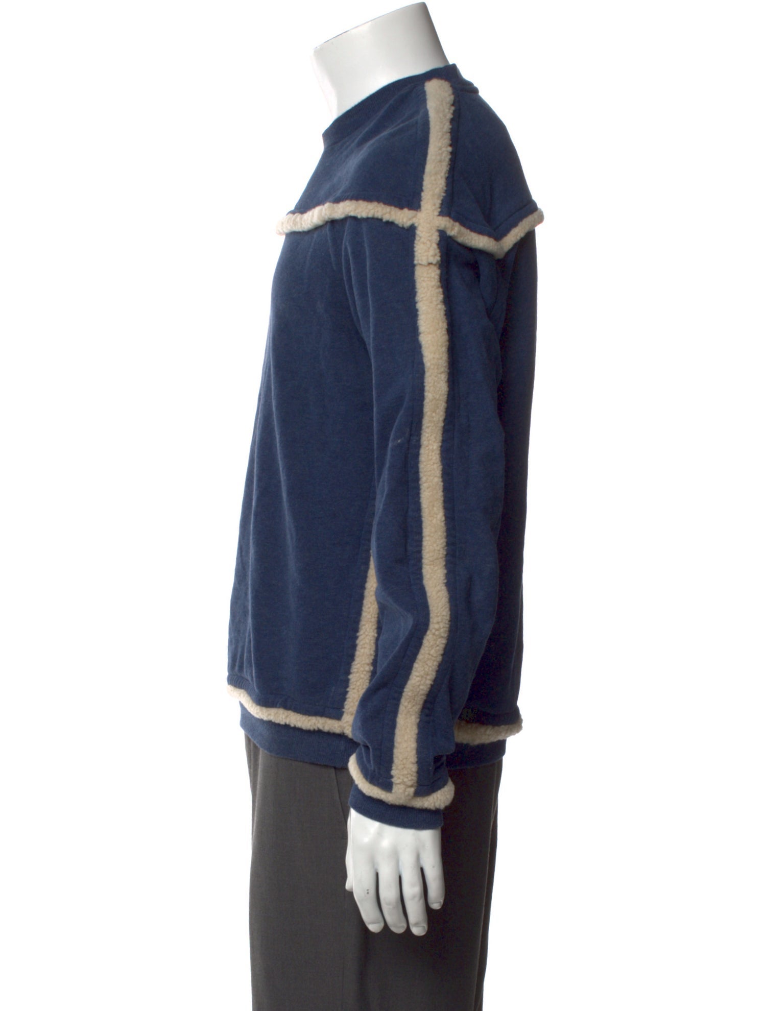 Burberry Striped Crew Neck Pullover