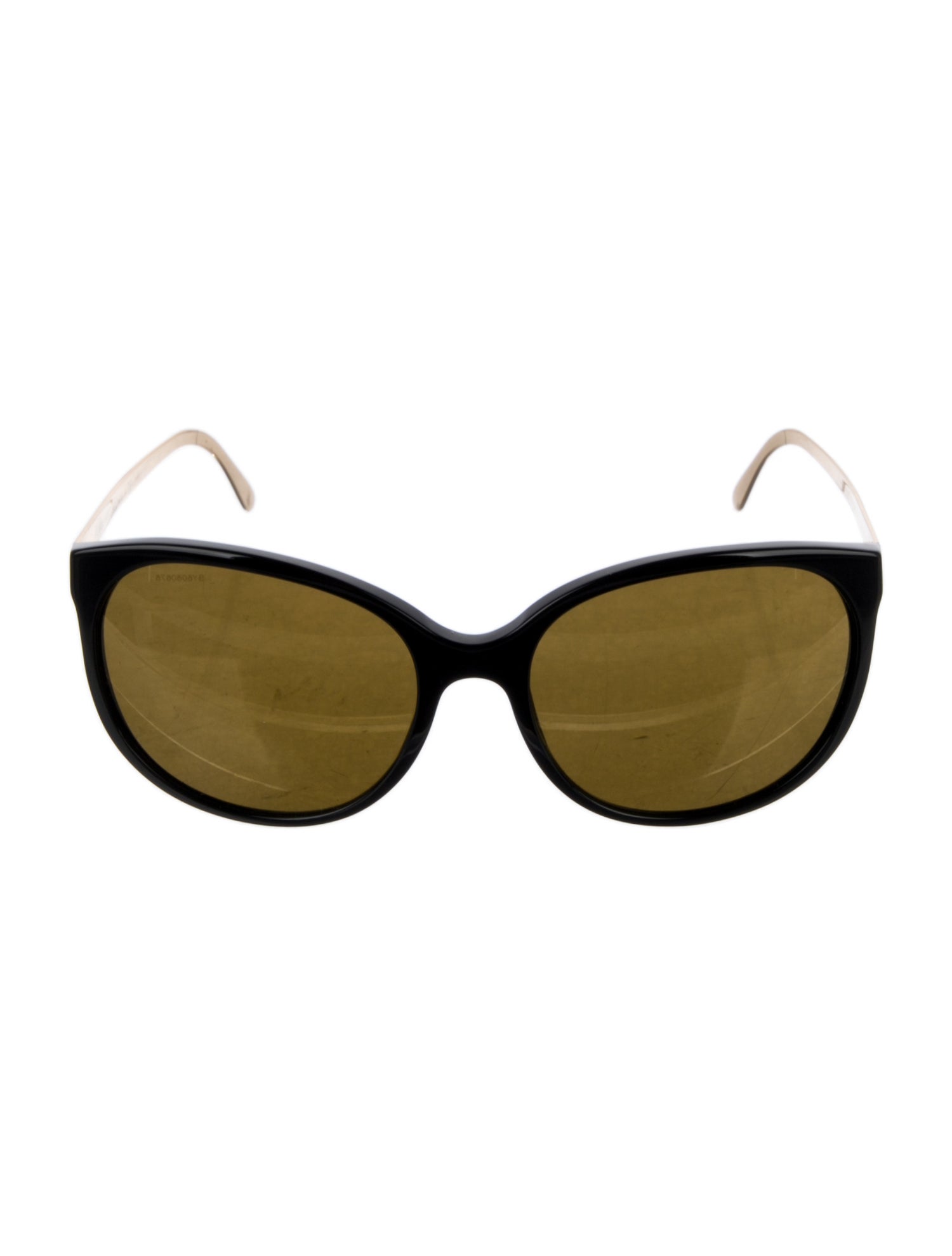 Burberry House Check Pattern Square Sunglasses