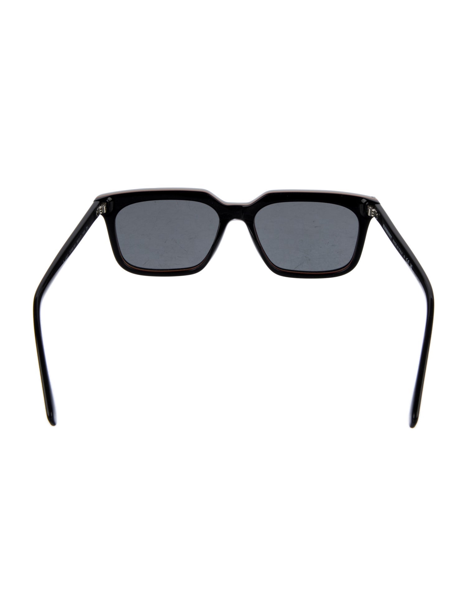 Burberry Nova Check Pattern Wayfarer Sunglasses w/ Tags