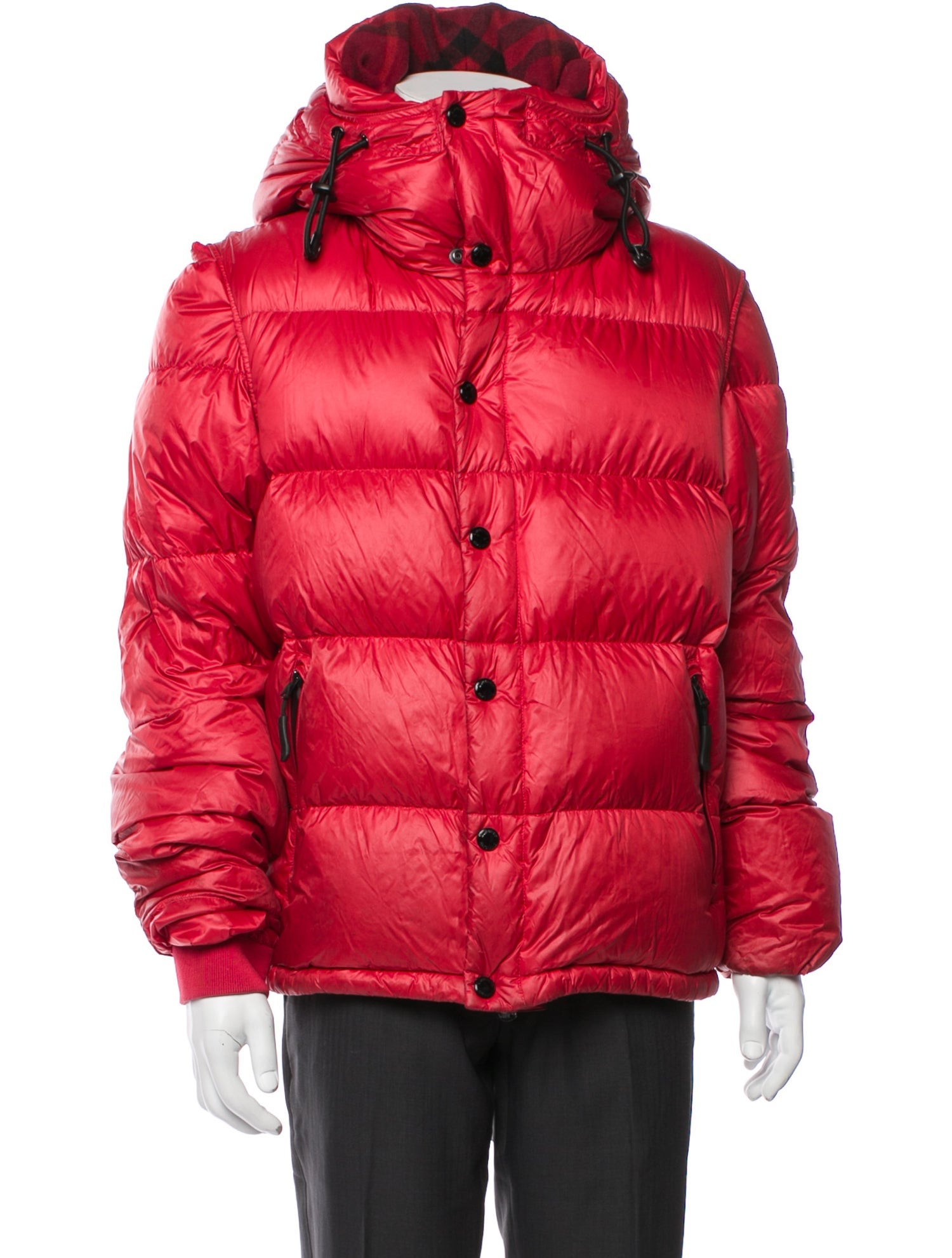 Burberry Convertible Puffer Coat