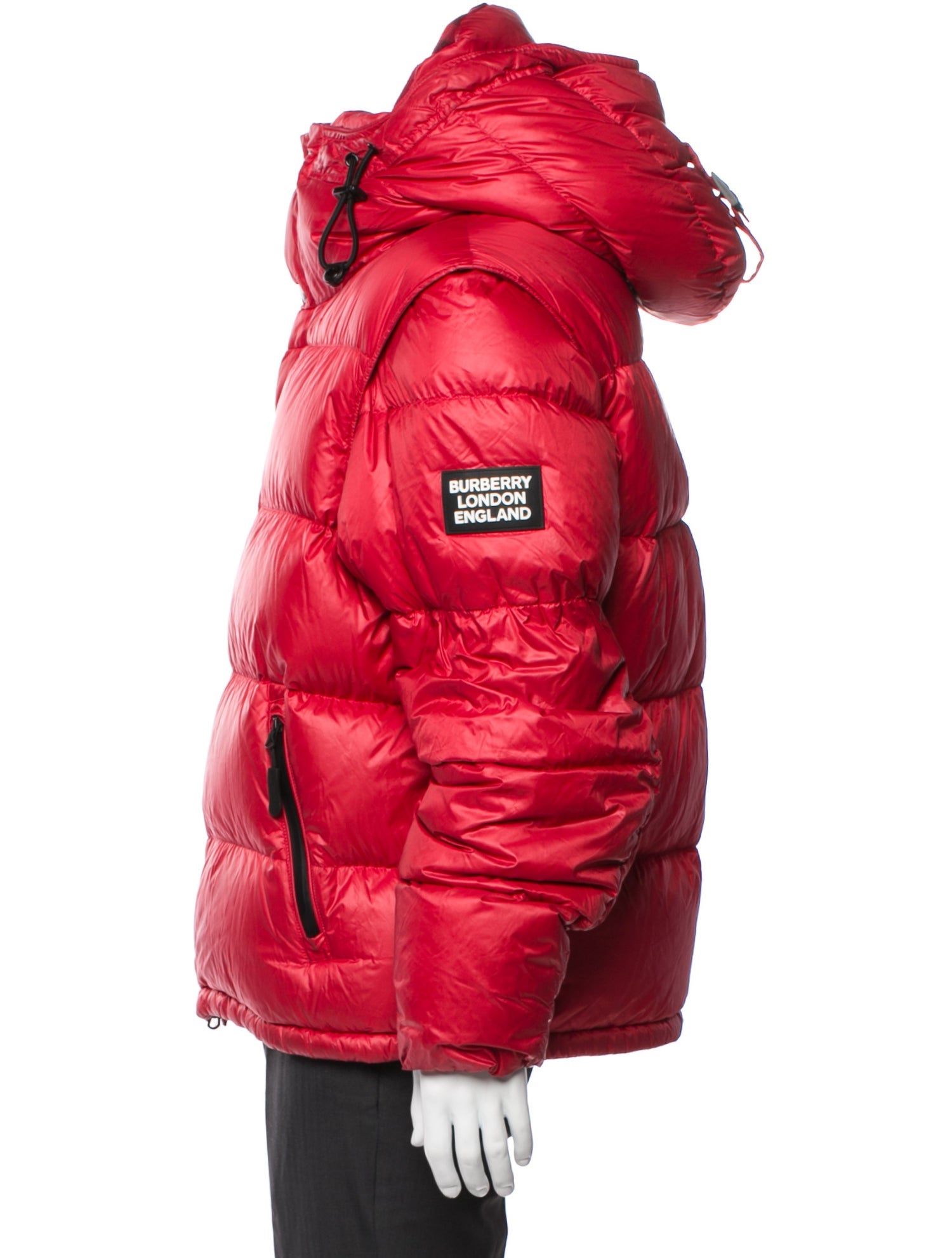 Burberry Convertible Puffer Coat