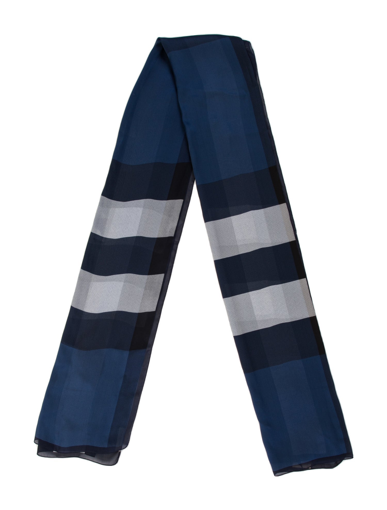 Burberry Silk Printed Scarf w/ Tags