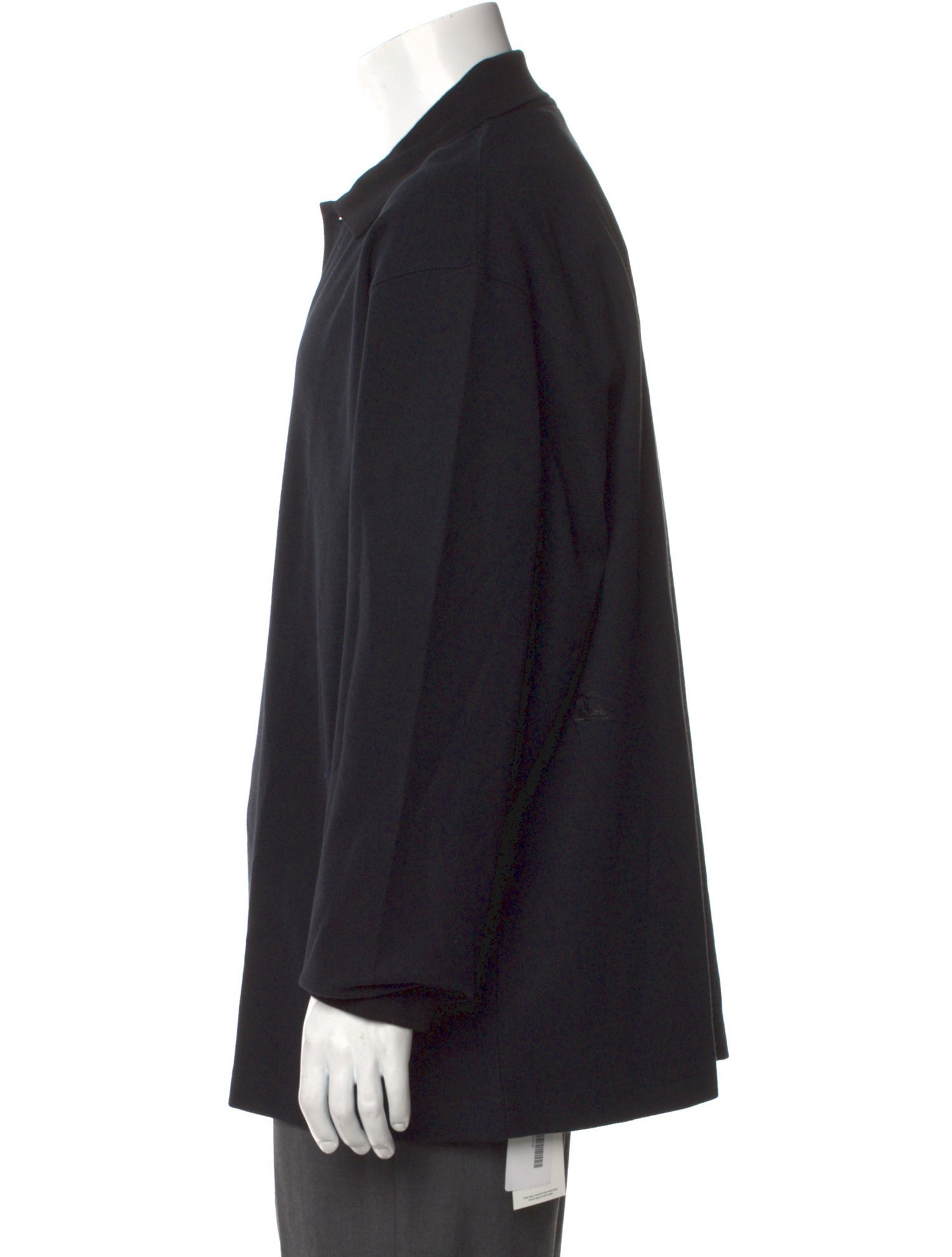 Burberry Collar Long Sleeve Polo Shirt w/ Tags