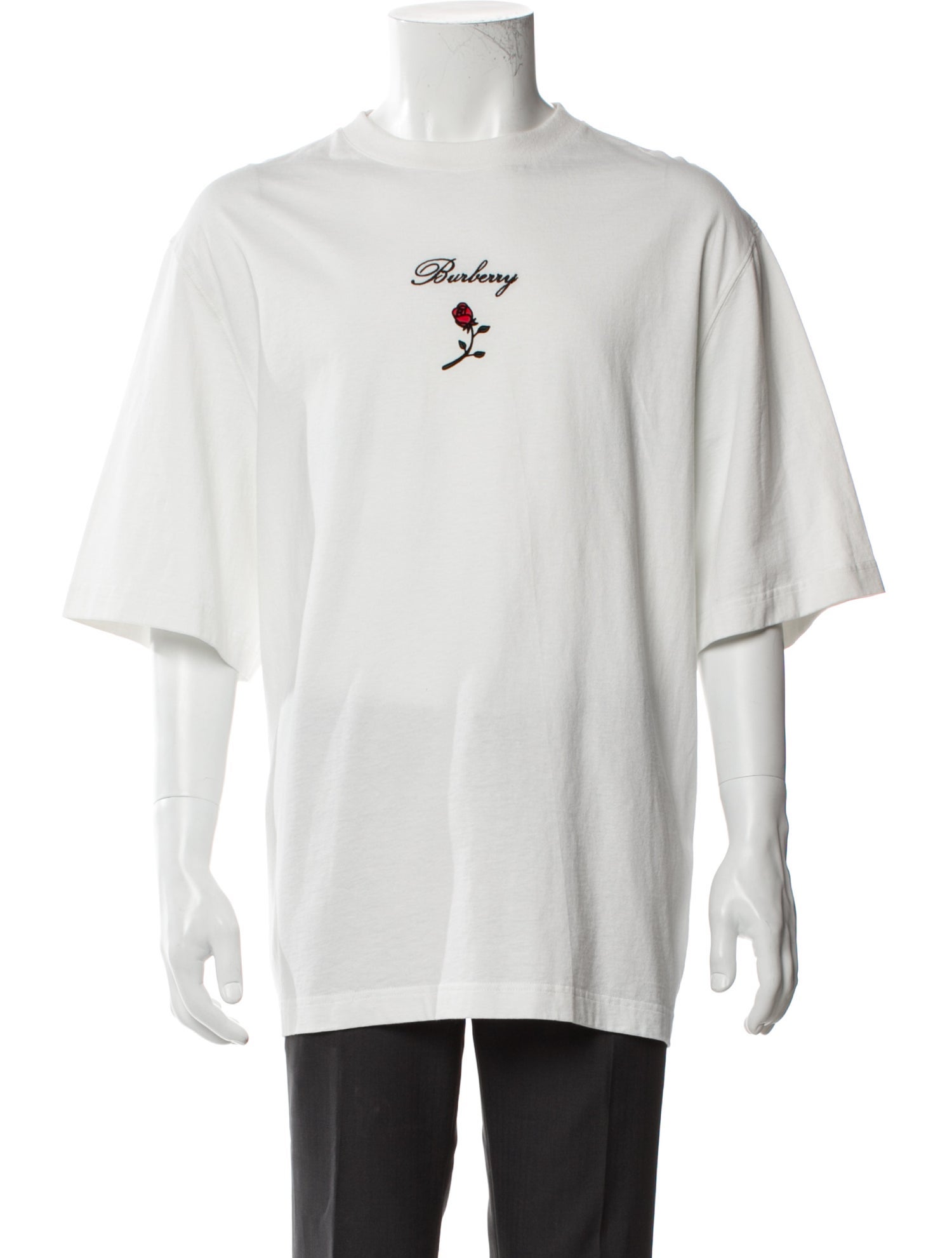 Burberry Graphic Print Crew Neck T-Shirt