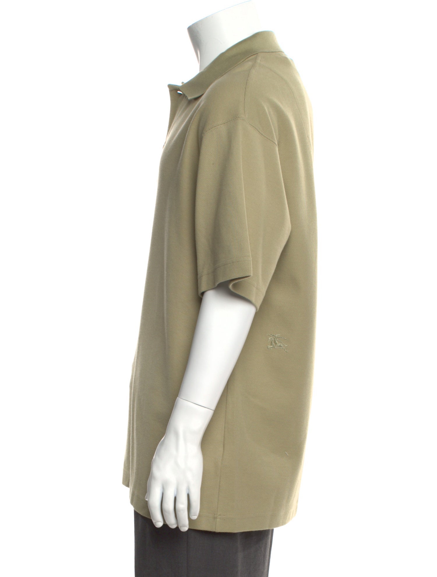 Burberry Collar Short Sleeve Polo Shirt w/ Tags