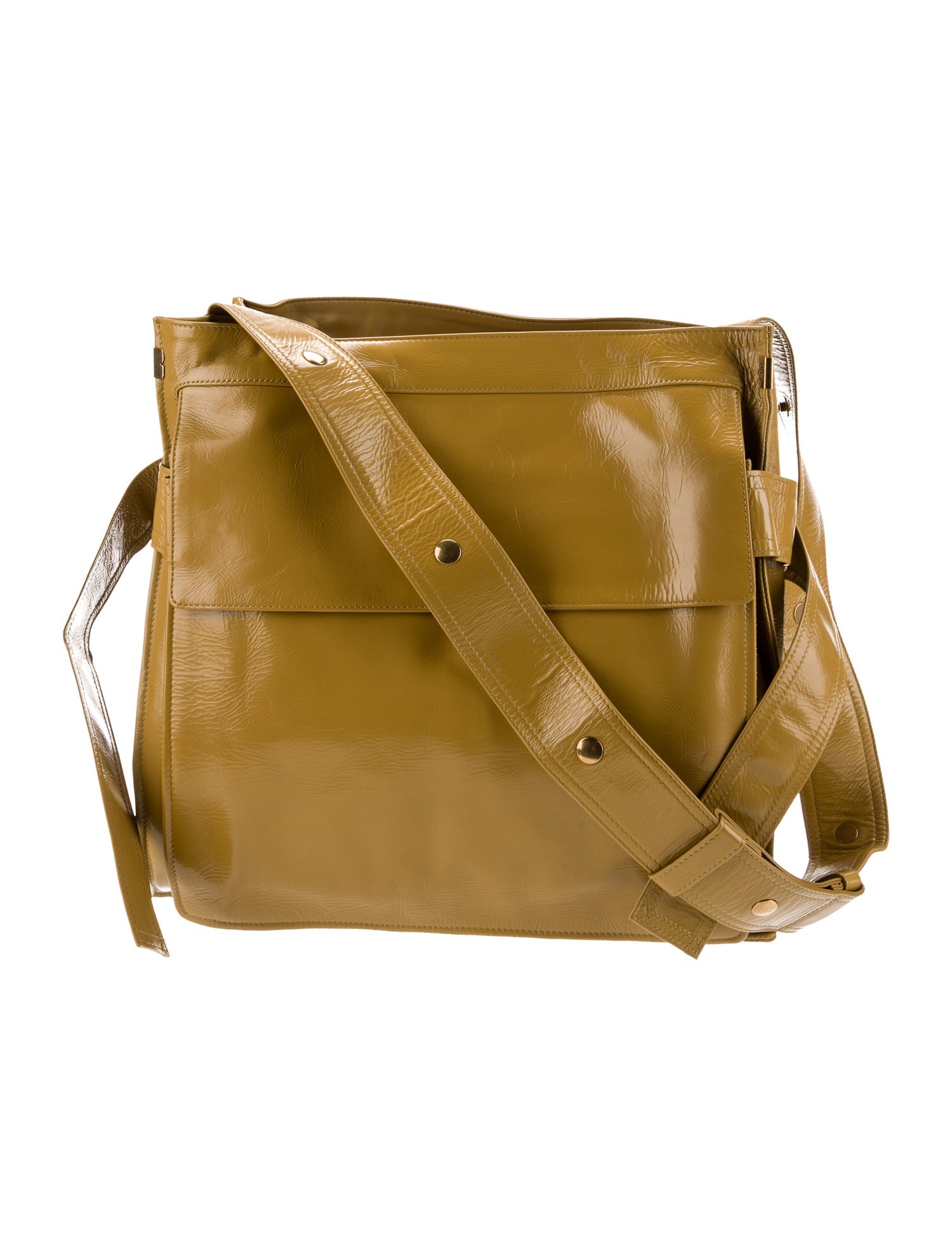 Burberry Patent Leather Trench Tote