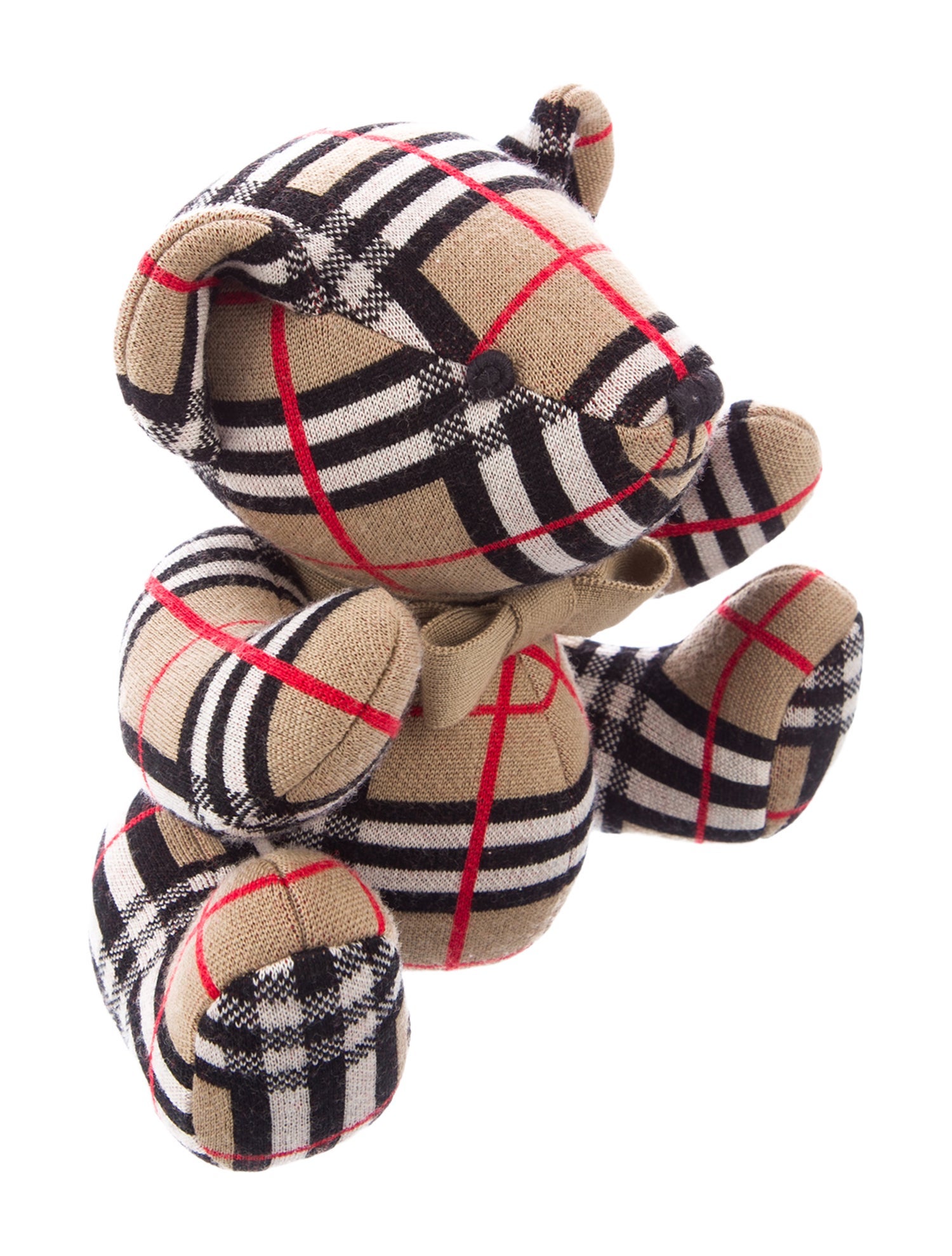 Burberry Vintage Check Knit Thomas Bear Plush